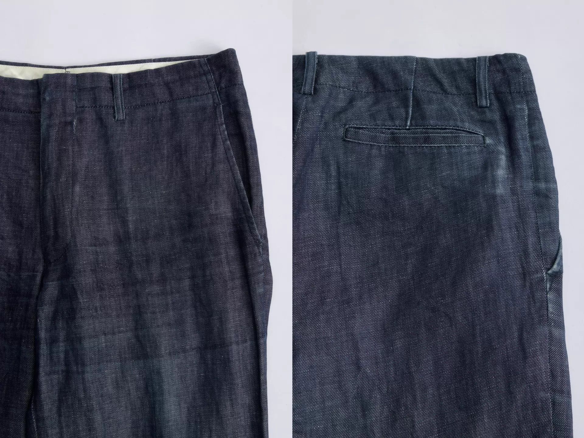 Junya Watanabe JUNYA WATANABE 2008 Spring Linen-Cotton Straight Jeans Size US 32 / EU 48 - 8 Thumbnail