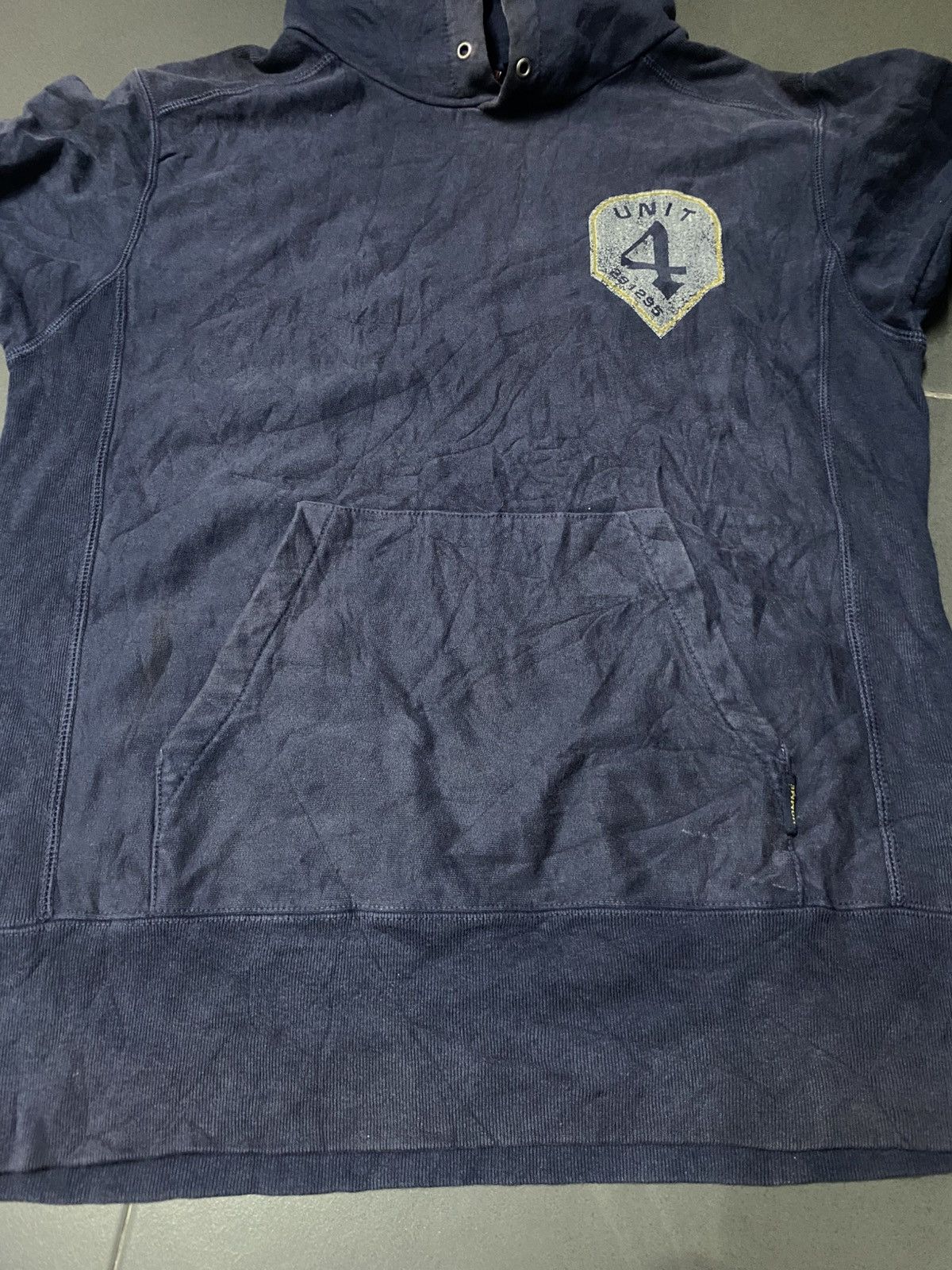 291295=Homme Vintage distressed sunfaded 291295 hoodie Size US L / EU 52-54 / 3 - 16 Thumbnail