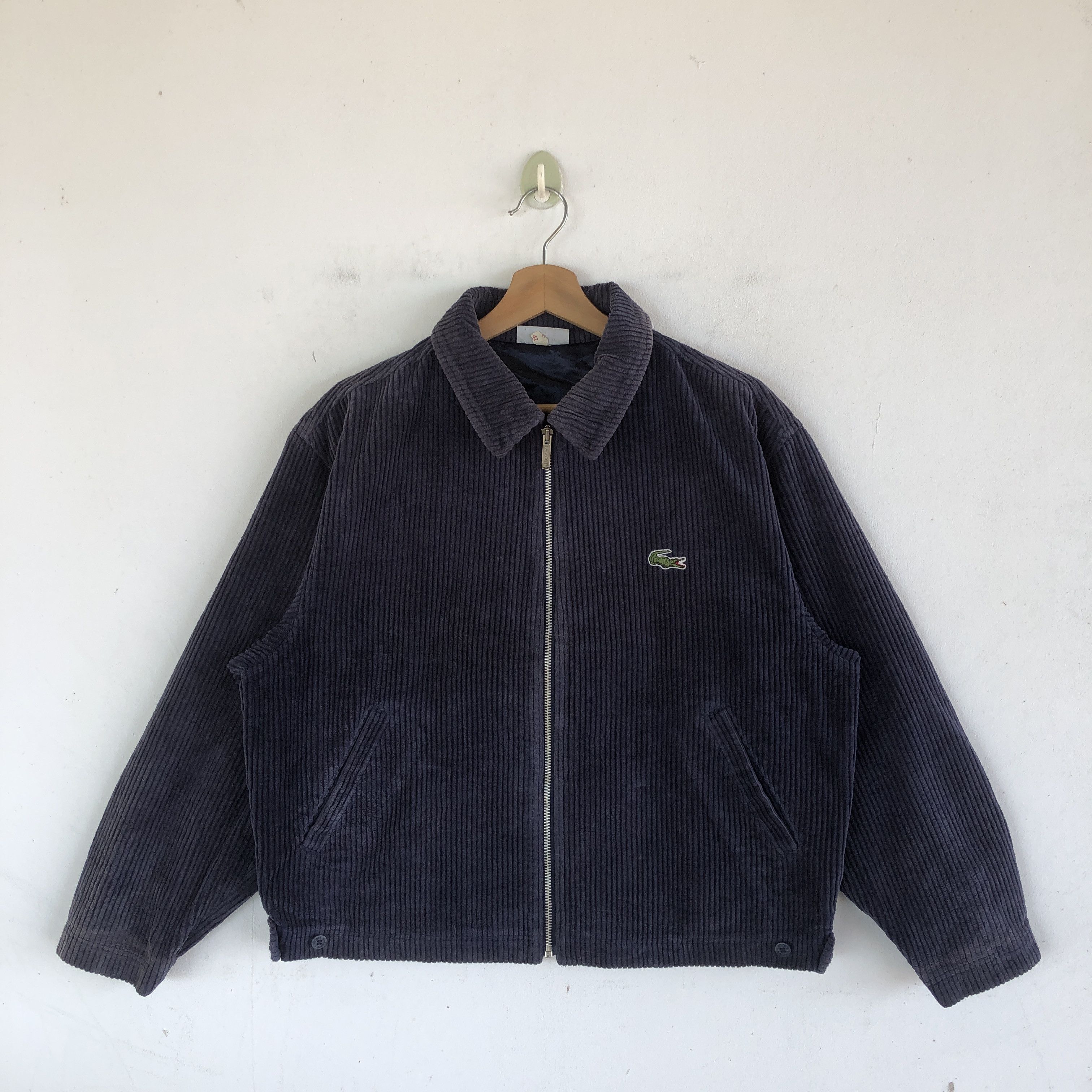 Lacoste × Vintage Vintage 90s Lacoste Chemise Corduroy Jacket Size US M / EU 48-50 / 2 - 1 Thumbnail
