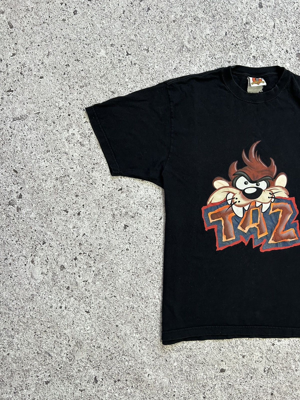 Cartoon Network × Vintage Vintage Warner Bros Looney Tunes 2002 Taz T-Shirt Size US XL / EU 56 / 4 - 4 Thumbnail