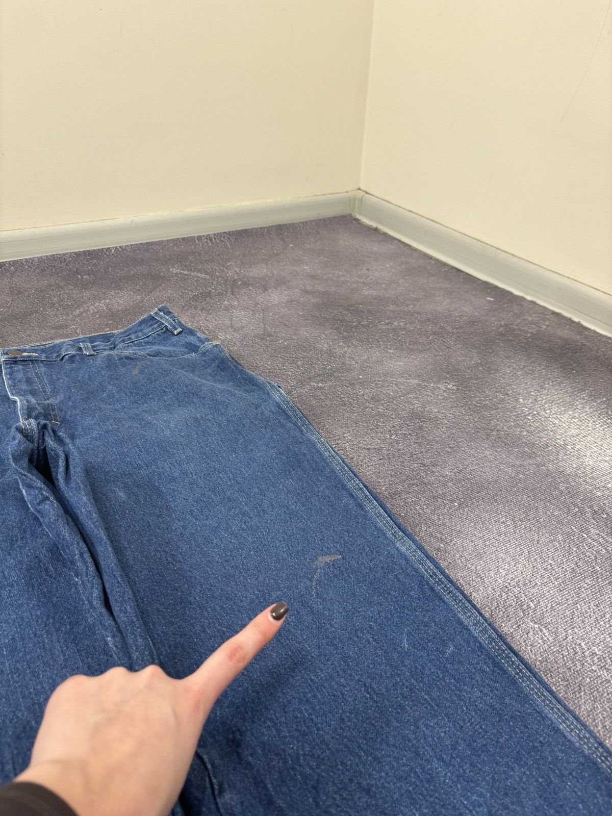 Dickies Vintage Dickies USA Blue Denim Y2K Hype Baggy Jeans Size US 36 / EU 52 - 13 Thumbnail