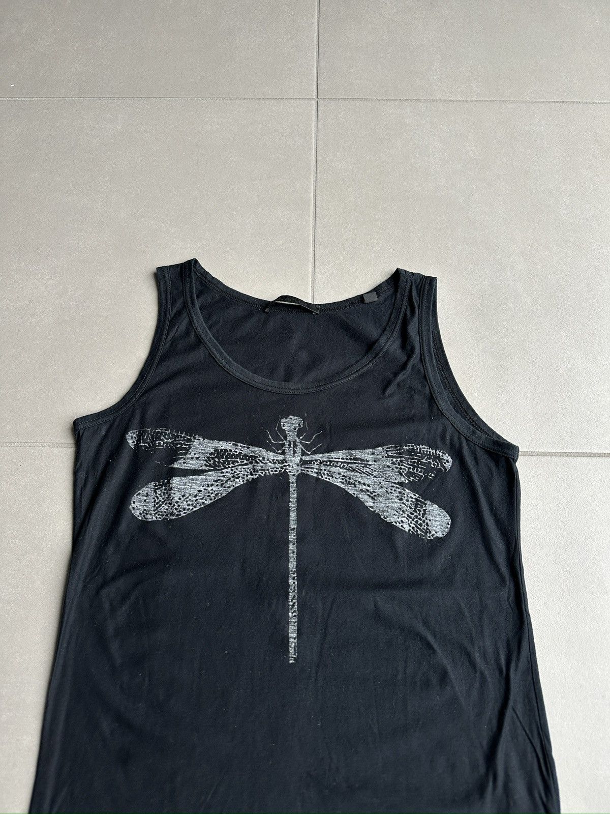 Helmut Lang Helmut Lang SS02 dragonfly print tank Size US M / EU 48-50 / 2 - 2 Thumbnail