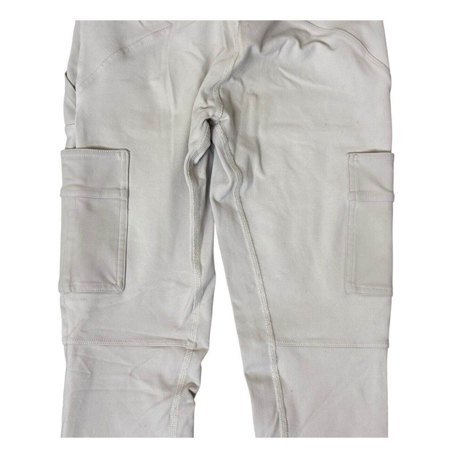 Alo ALO Yoga Airbrush High-Waist Cargo Legging 4 Pockets Bone XS Size 26" / US 2 / IT 38 - 8 Thumbnail