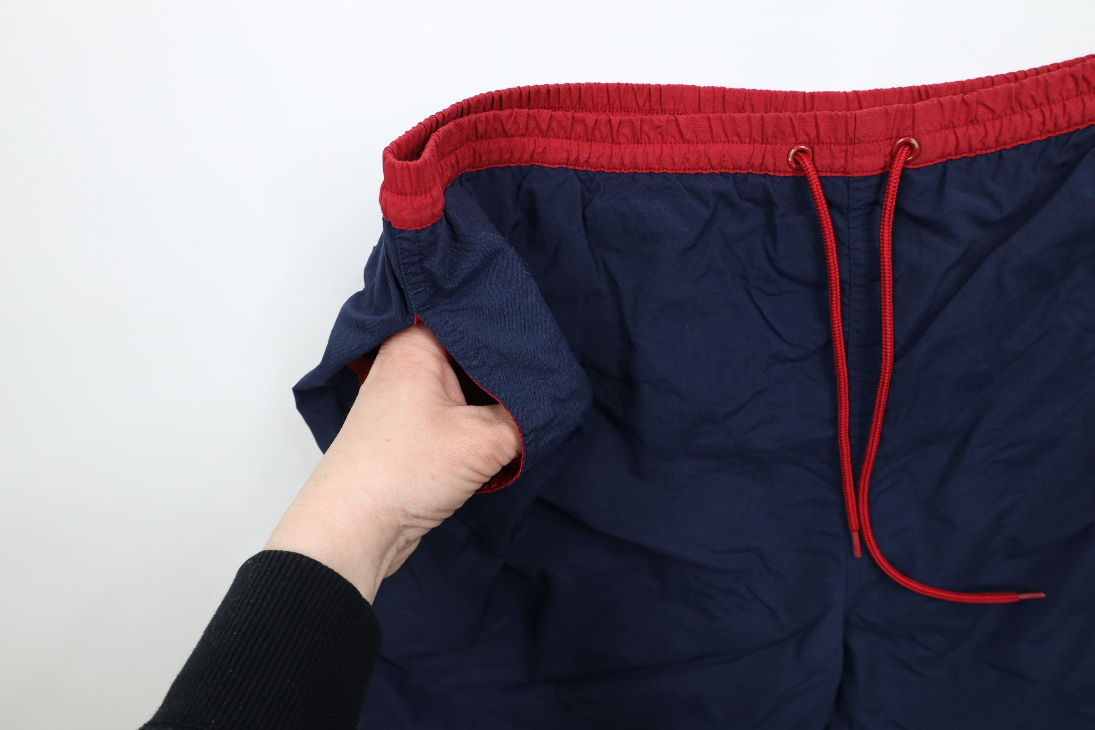 Nautica × Vintage Vintage 90s Nautica J Class Sailing Sailboat Lined Shorts Size US 34 / EU 50 - 6 Thumbnail
