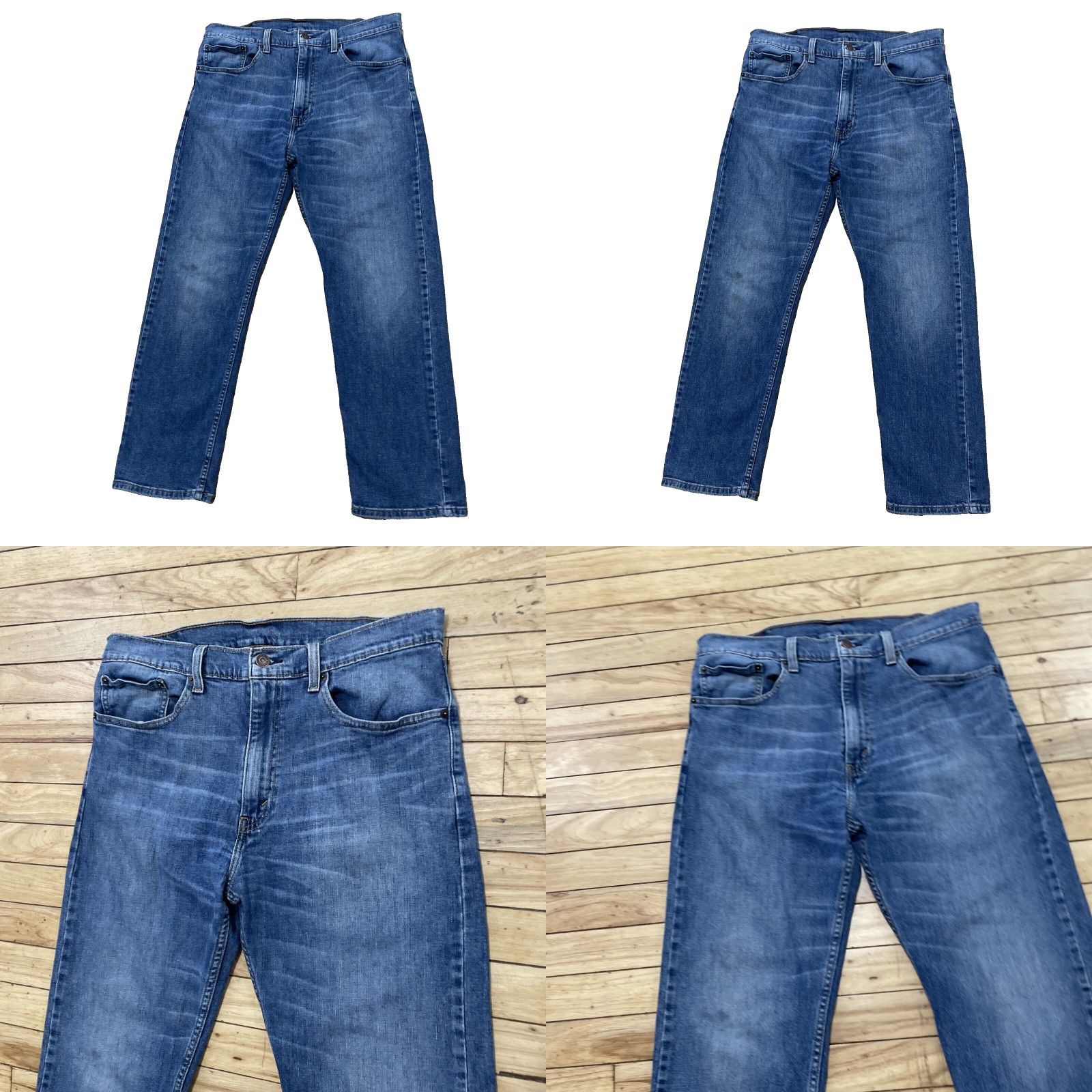 Levi's VINTAGE Levi's 505 Jeans Mens 32x30 Classic Straight Jeans Blue Denim 5-Pocket Mens Size US 36 / EU 52 - 10 Thumbnail