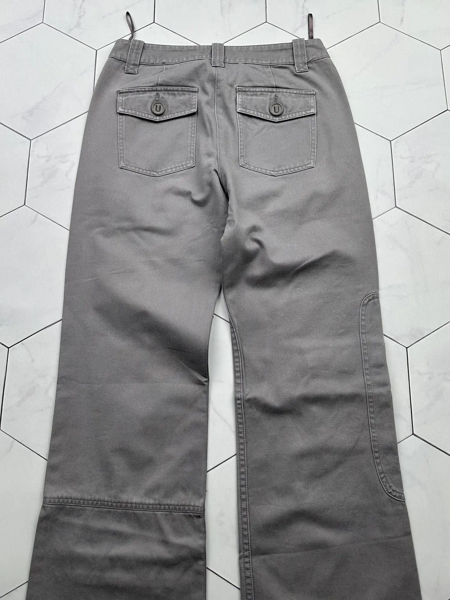 Japanese Brand Vintage Cargo Flare Pants E2 Size 27" / US 4 / IT 40 - 5 Thumbnail