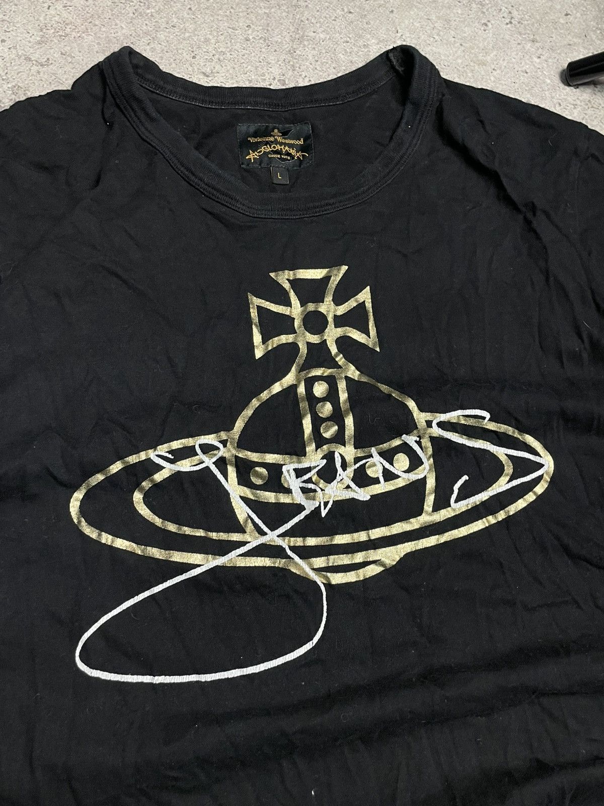Vivienne Westwood Vivienne Westwood T-shirt Big Logo L Size Size US L / EU 52-54 / 3 - 3 Thumbnail