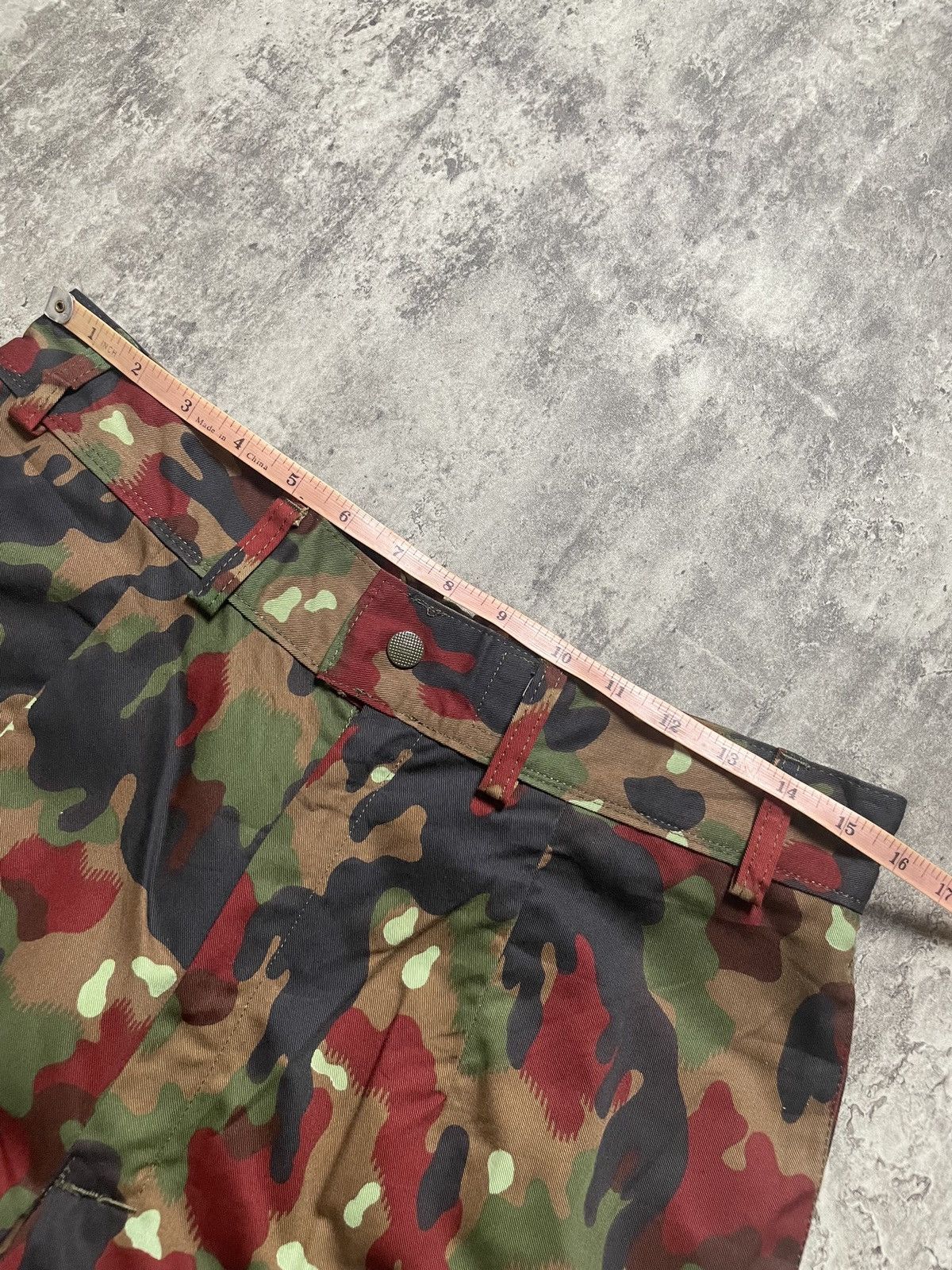 Japanese Brand M83 Swiss Field Camo Pants Size US 32 / EU 48 - 13 Thumbnail