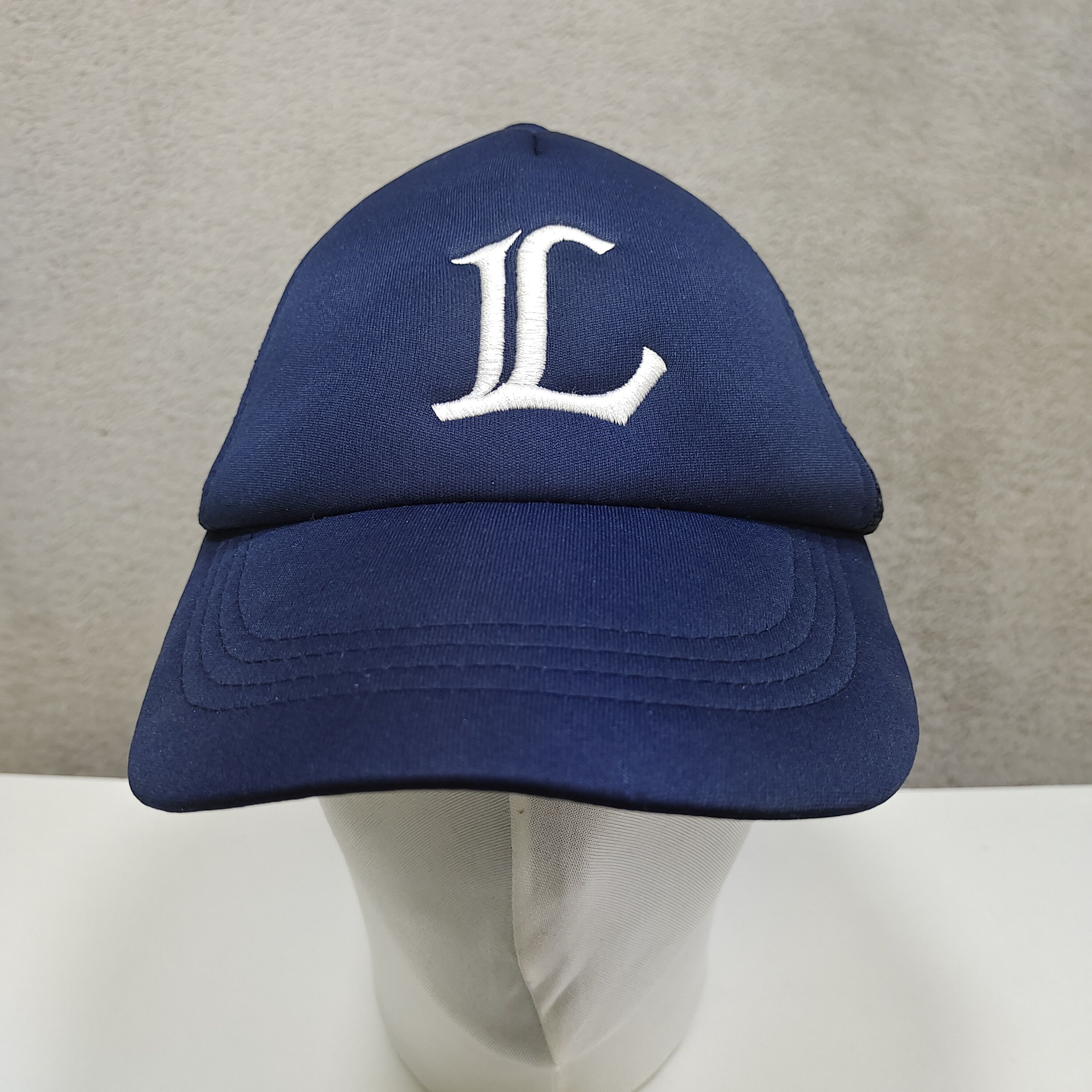 Vintage VINTAGE LC “Lions” SOUTHERN LEAGUE TRUCKER NAVY BLUE CAP Size ONE SIZE - 1 Thumbnail