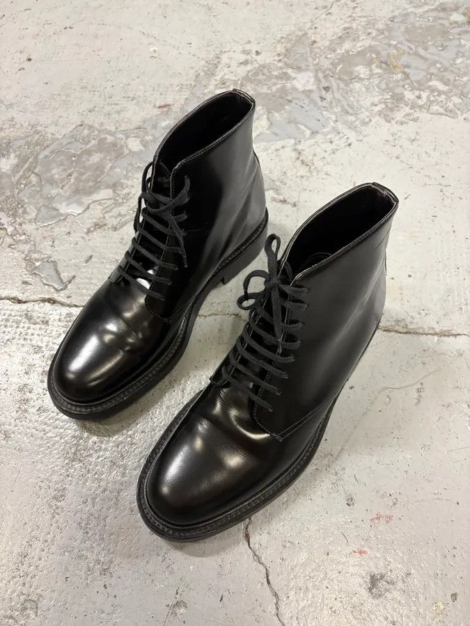 Saint Laurent Paris AW2016 Saint Laurent Black Classy Leather Boots Size US 8 / IT 38 - 3 Thumbnail