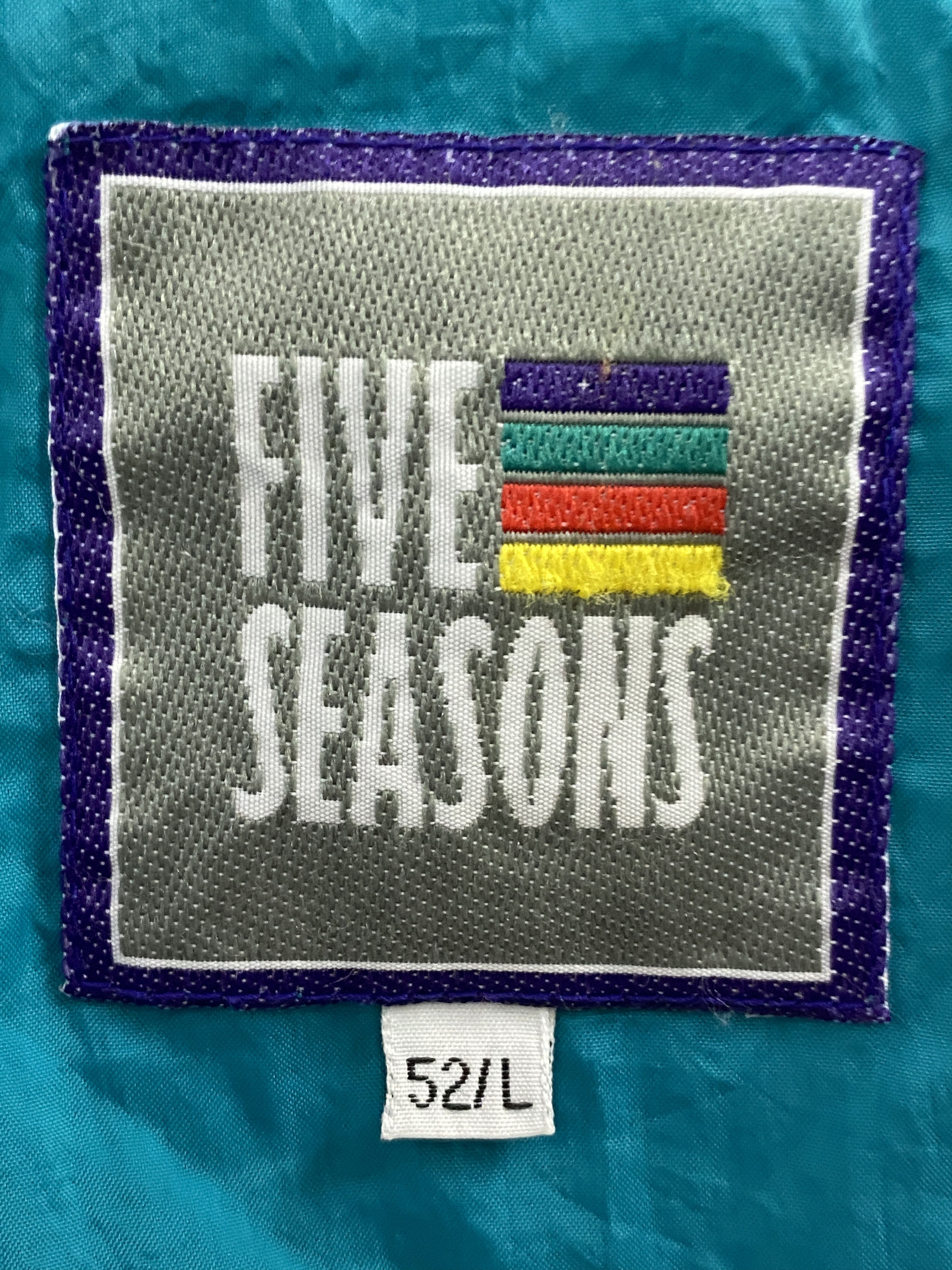 Vintage 90s Five Season Vintage Men's Windbreaker Jacket - L Size US L / EU 52-54 / 3 - 5 Thumbnail