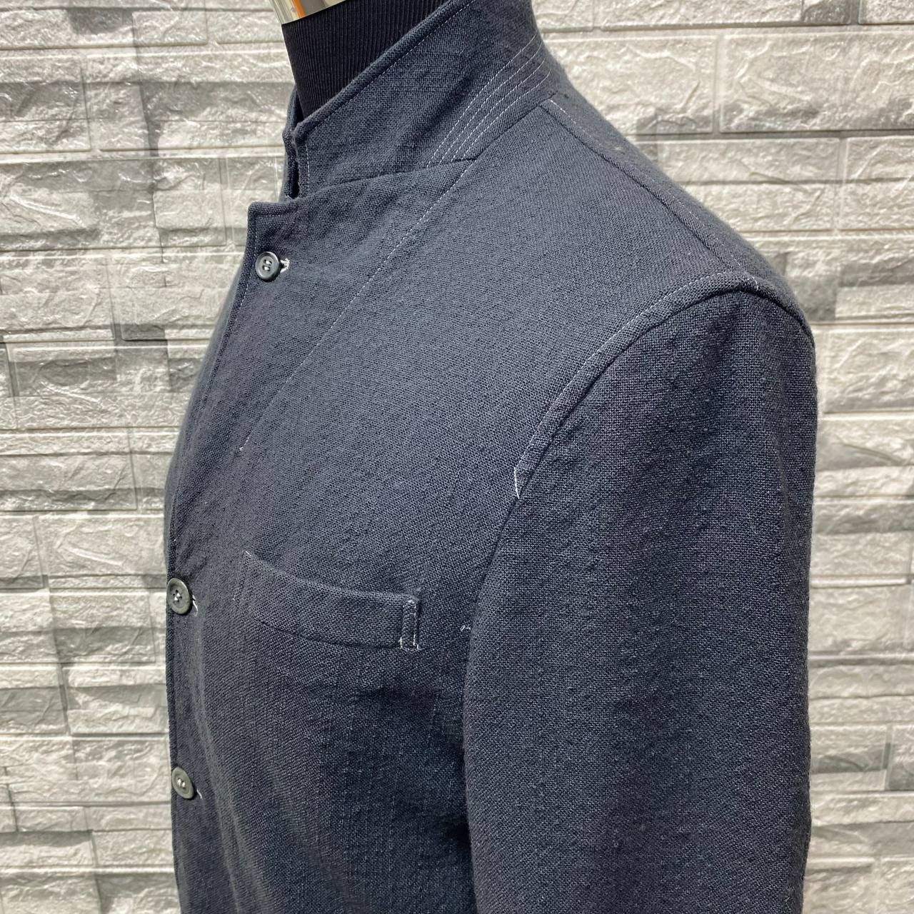 Comme des Garcons Homme AD2001 COMME DES GARCON MINIMALIST WOOL JACKET Size US S / EU 44-46 / 1 - 14 Thumbnail