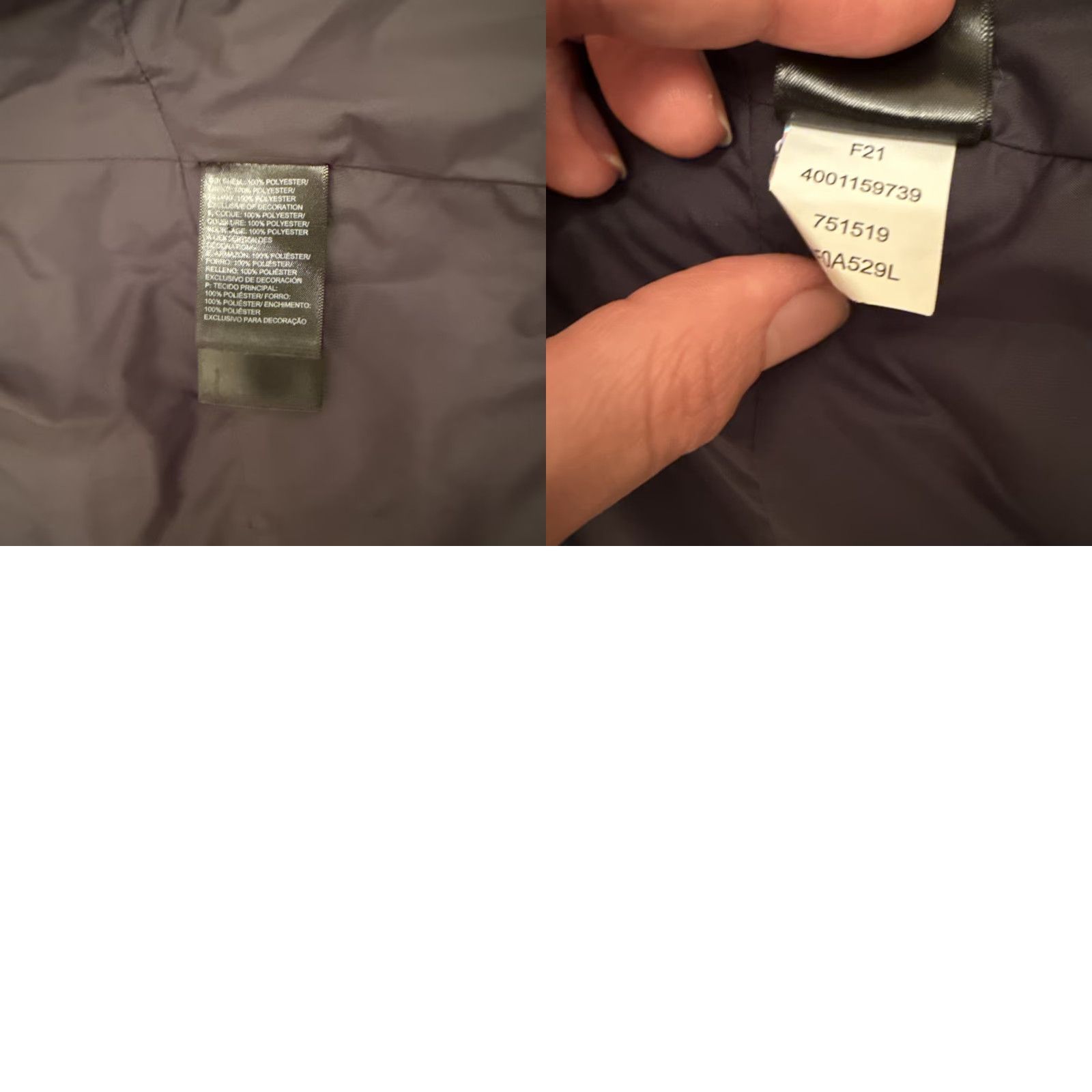 The North Face The North Face Puffer Jacket Womens M Black Outdoor Gorp Full Zip Quilted Laire Size M / US 6-8 / IT 42-44 - 9 Thumbnail