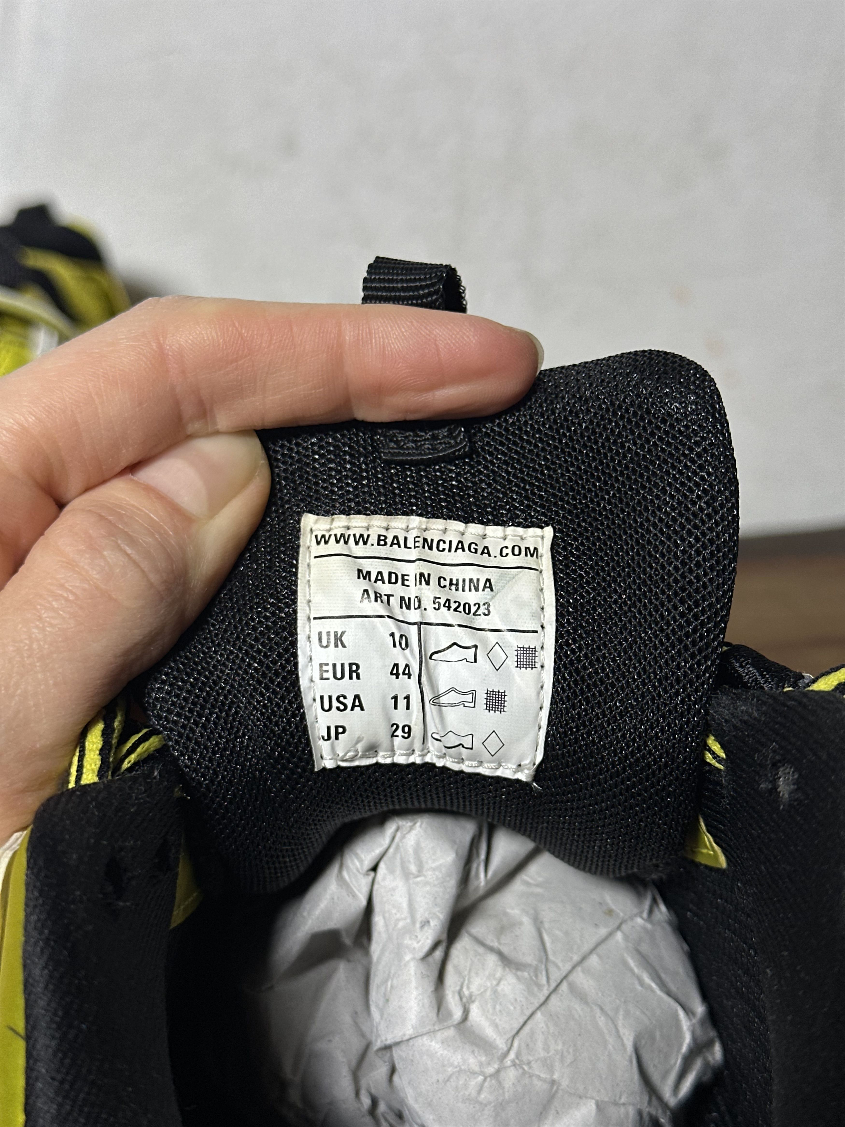 Balenciaga Balenciaga Track 1 Yellow Grey Sneakers Size US 11 / EU 44 - 10 Thumbnail