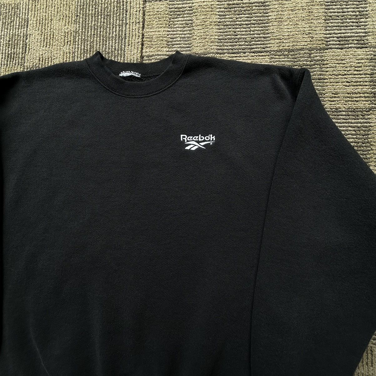 Reebok Vtg Reebok Embroidered Logo Pullover Crewneck Sweatshirt Size US S / EU 44-46 / 1 - 2 Thumbnail