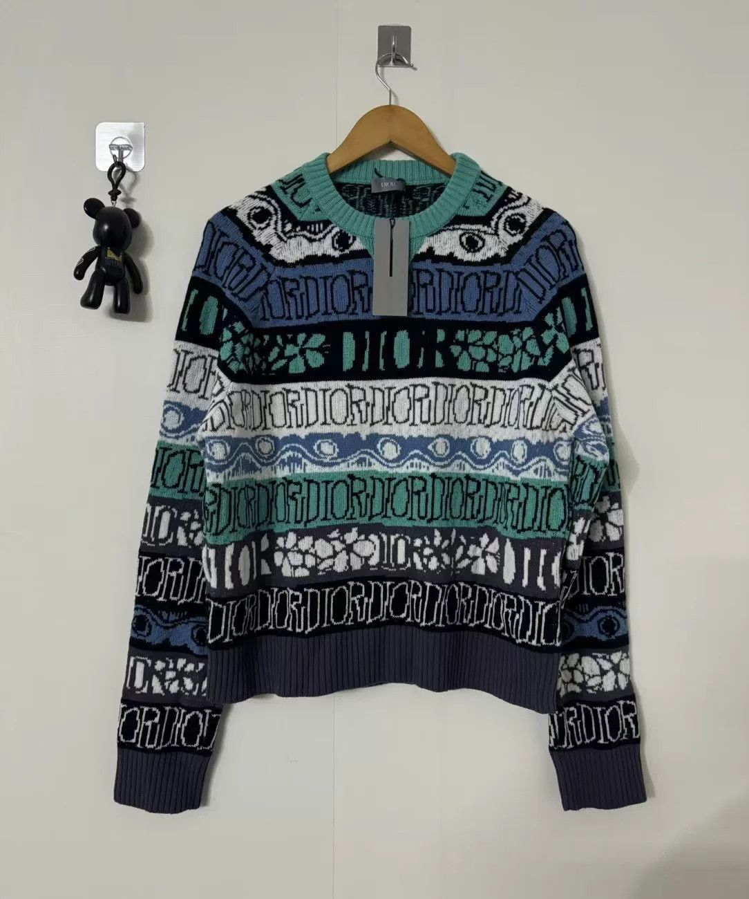 Dior Dior x Stussy All-Over Print Sweater Size US M / EU 48-50 / 2 - 1 Thumbnail