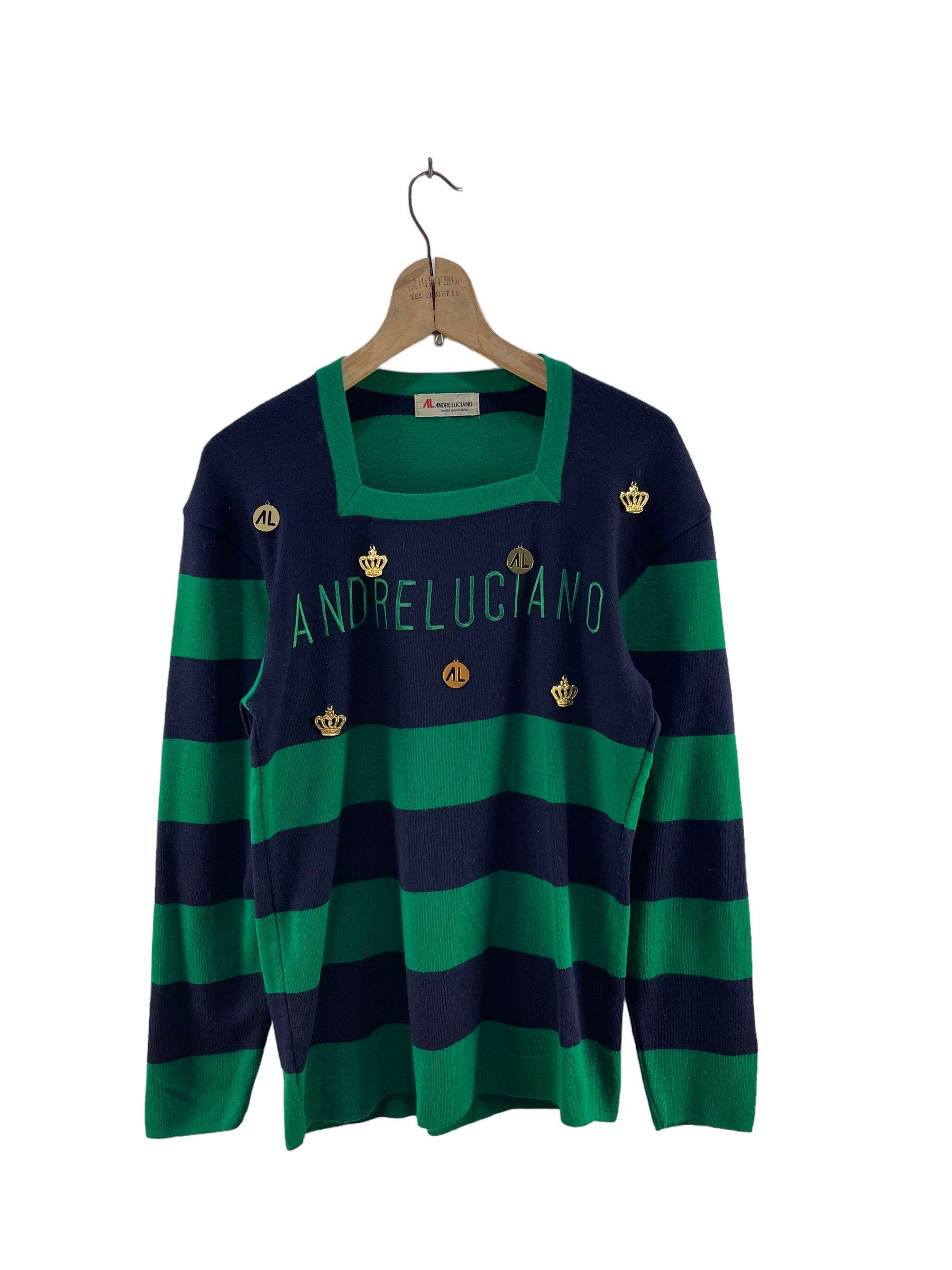 image of Andreluciano Striped Sweathirt, Men's (Size Small)
