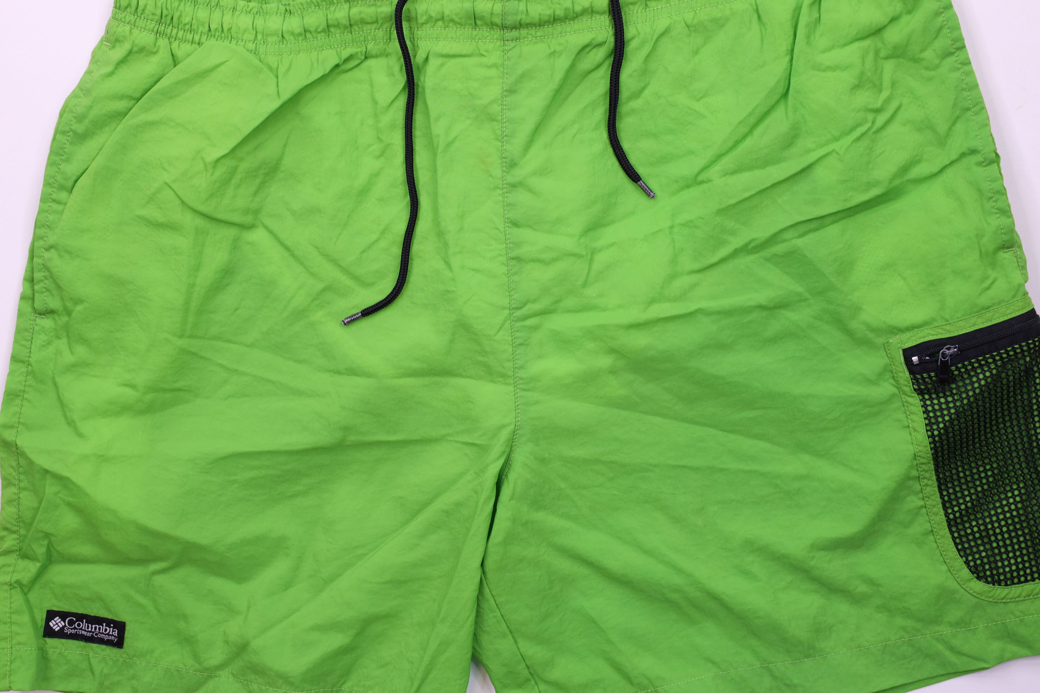 Columbia × Vintage Vintage 90s Columbia Mesh Lined Above Knee Shorts Baggies Size US 34 / EU 50 - 3 Thumbnail