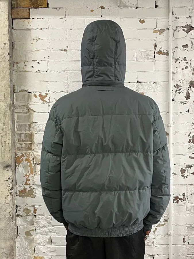 Prada AW2009 Prada Grey Linea Rossa Puffer Jacket Size US M / EU 48-50 / 2 - 2 Thumbnail