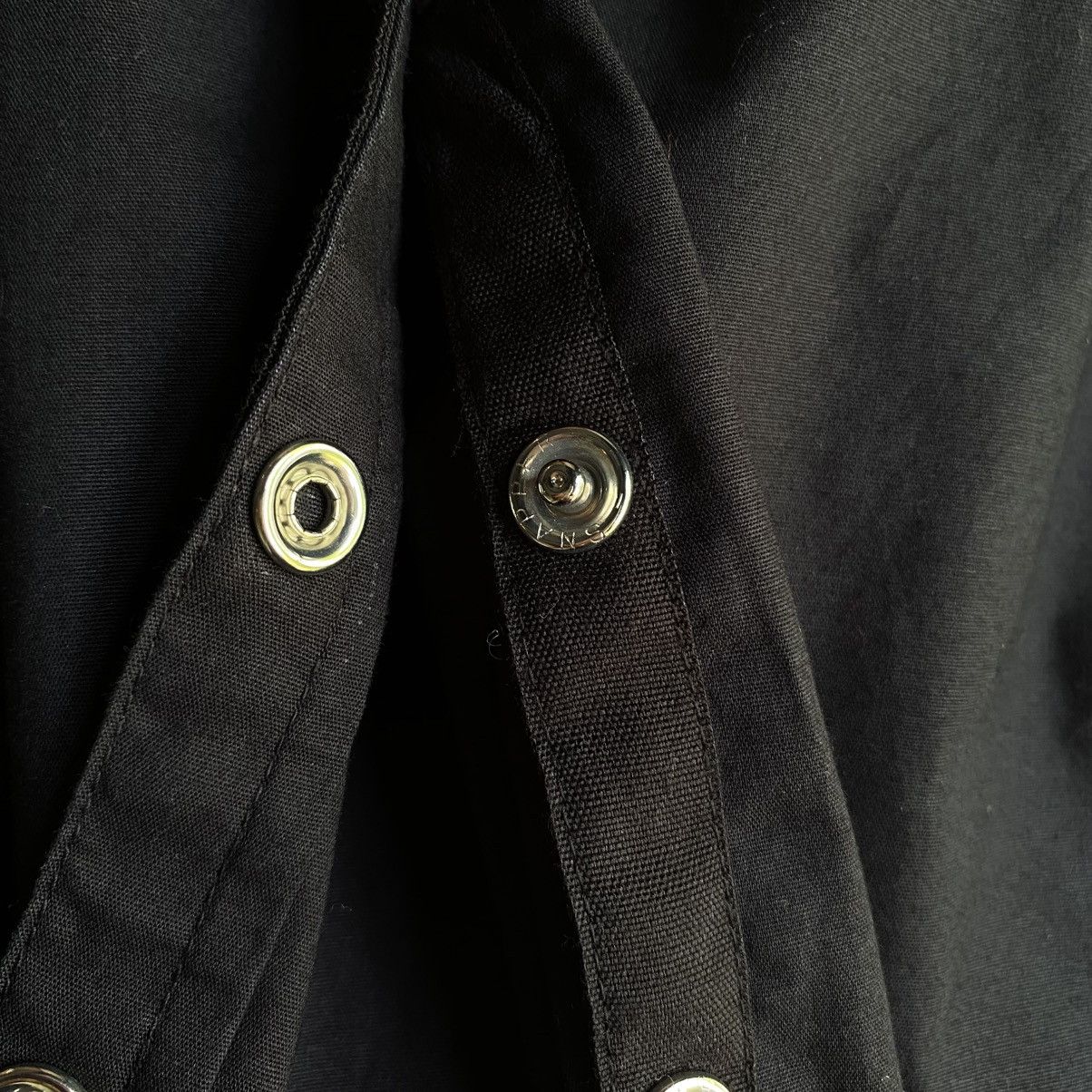 Enrico Coveri ENRICO COVERING Black Puff Sleeve Eyelet Shirt Size M / US 6-8 / IT 42-44 - 12 Thumbnail