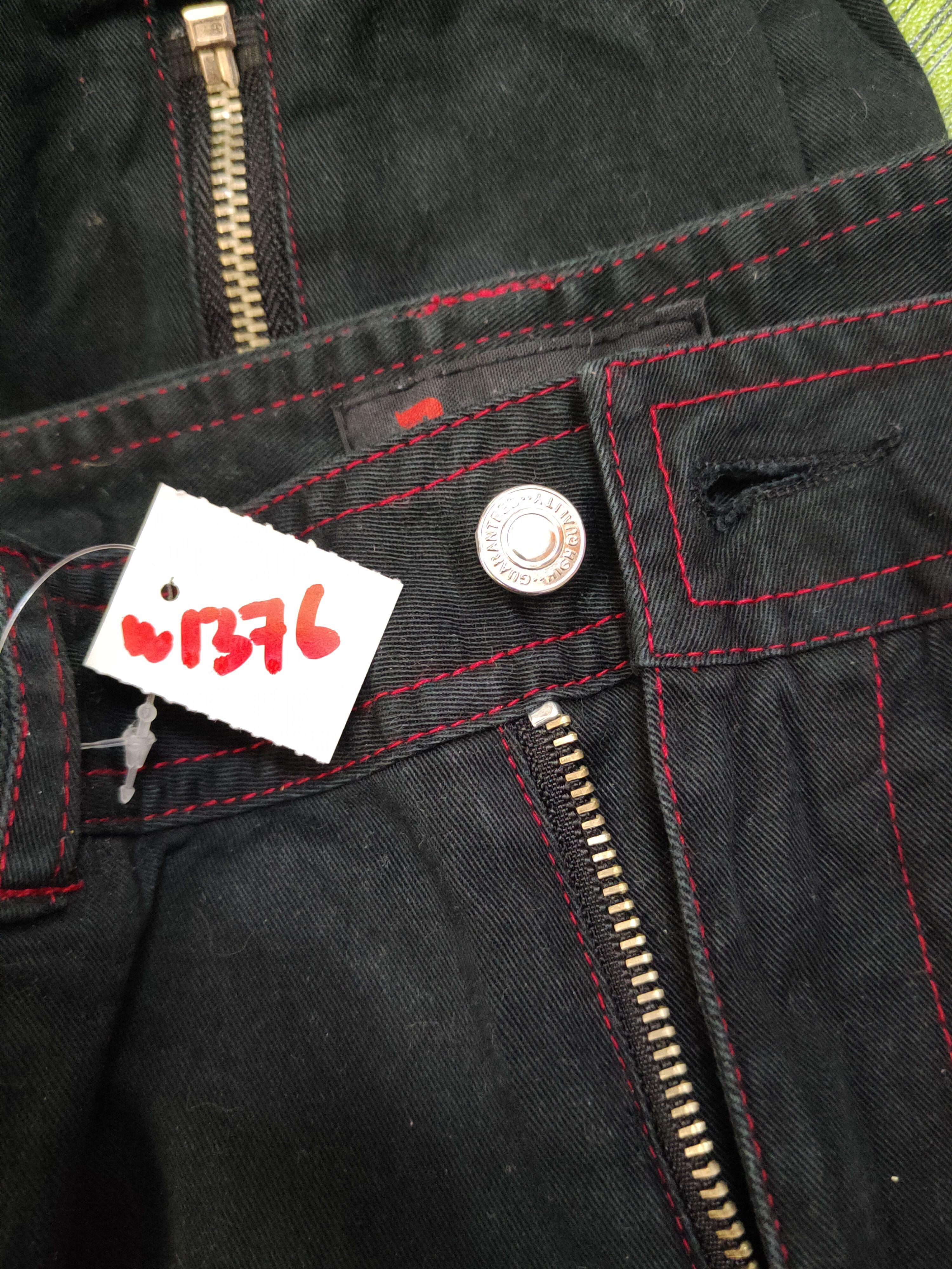 Japanese Brand Deorart punk seditionaries Black Short Pants #W1376 Size US 27 - 17 Thumbnail