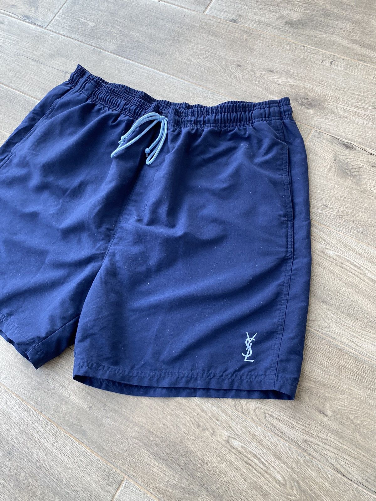 Vintage × Yves Saint Laurent Yves Saint Laurent Nylon Shorts Size US 34 / EU 50 - 4 Thumbnail