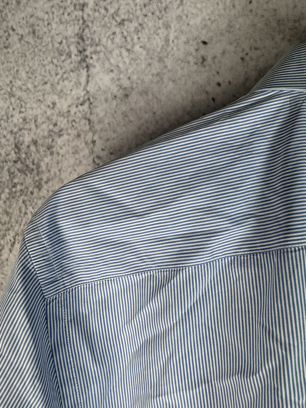 Prada Prada Striped Formal Shirt Button Oxford Size US L / EU 52-54 / 3 - 4 Thumbnail