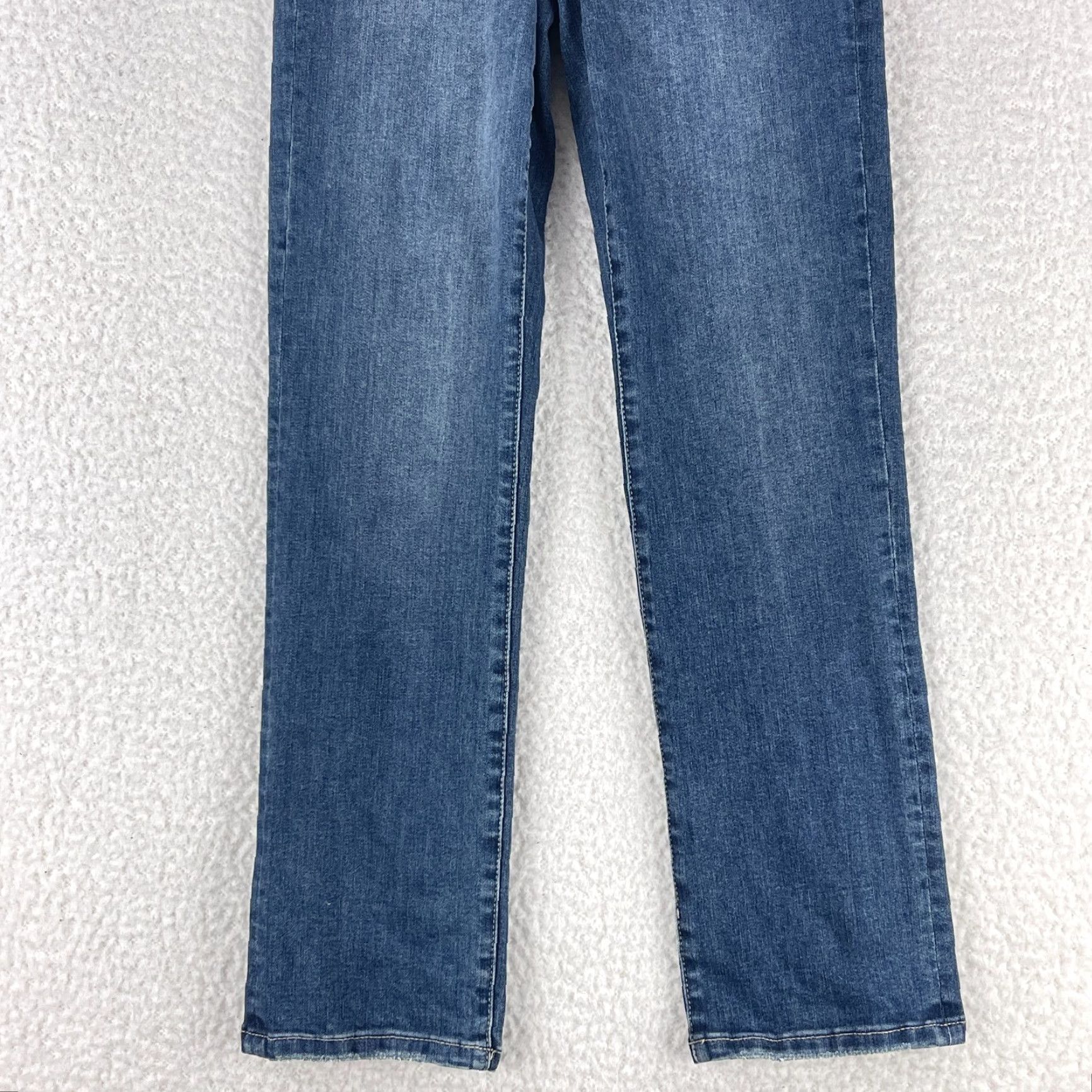 Vintage Liverpool Jeans Womens Jeans Blue Denim Straight Leg Mid-Rise 25 Size 25 City Bohemian Hipster Size 42" / US 20 - 3 Thumbnail