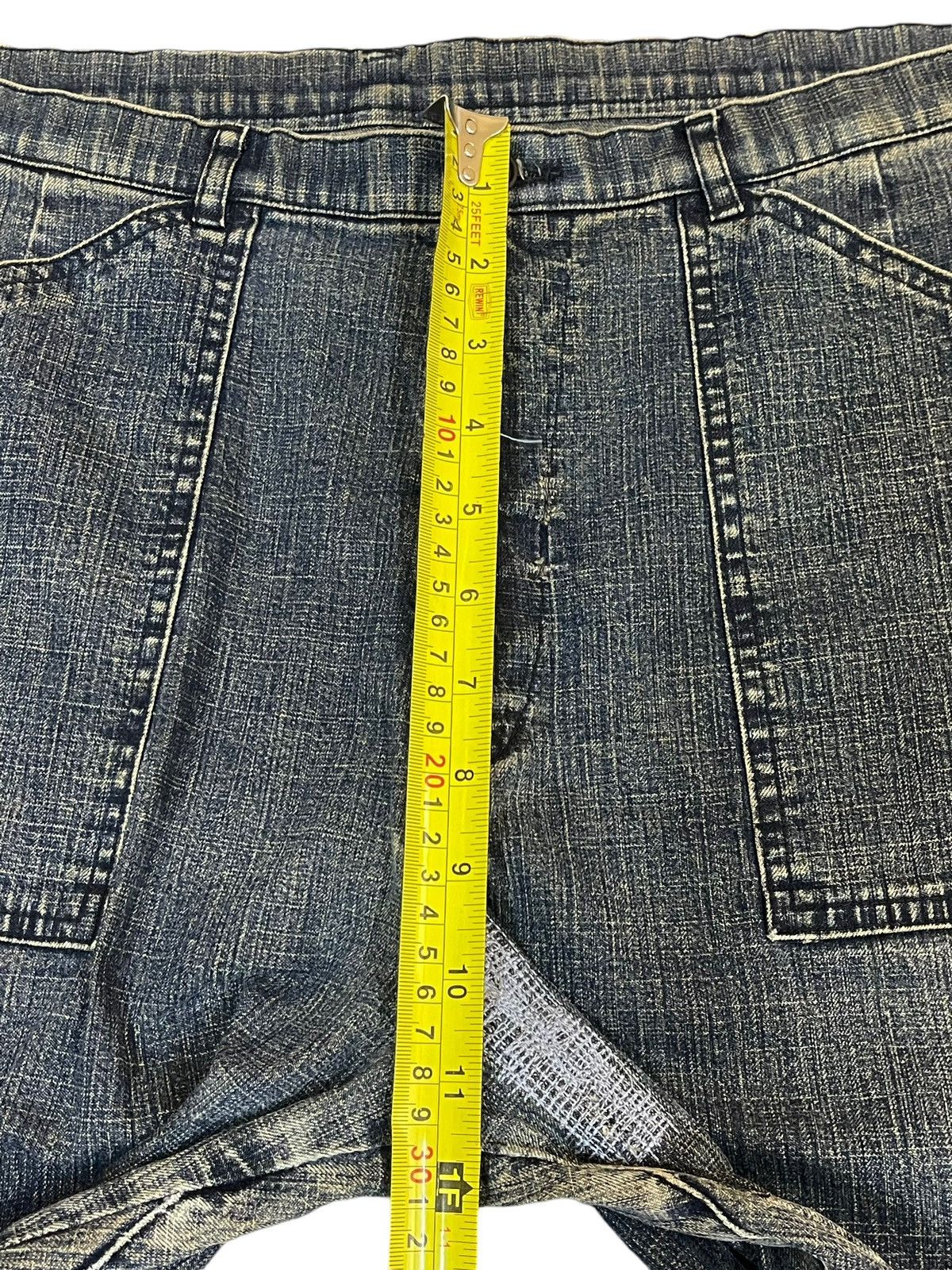 Issey Miyake Vintage Japanese Brand Avant Garde Style Baggy Jeans Size US 32 / EU 48 - 15 Thumbnail