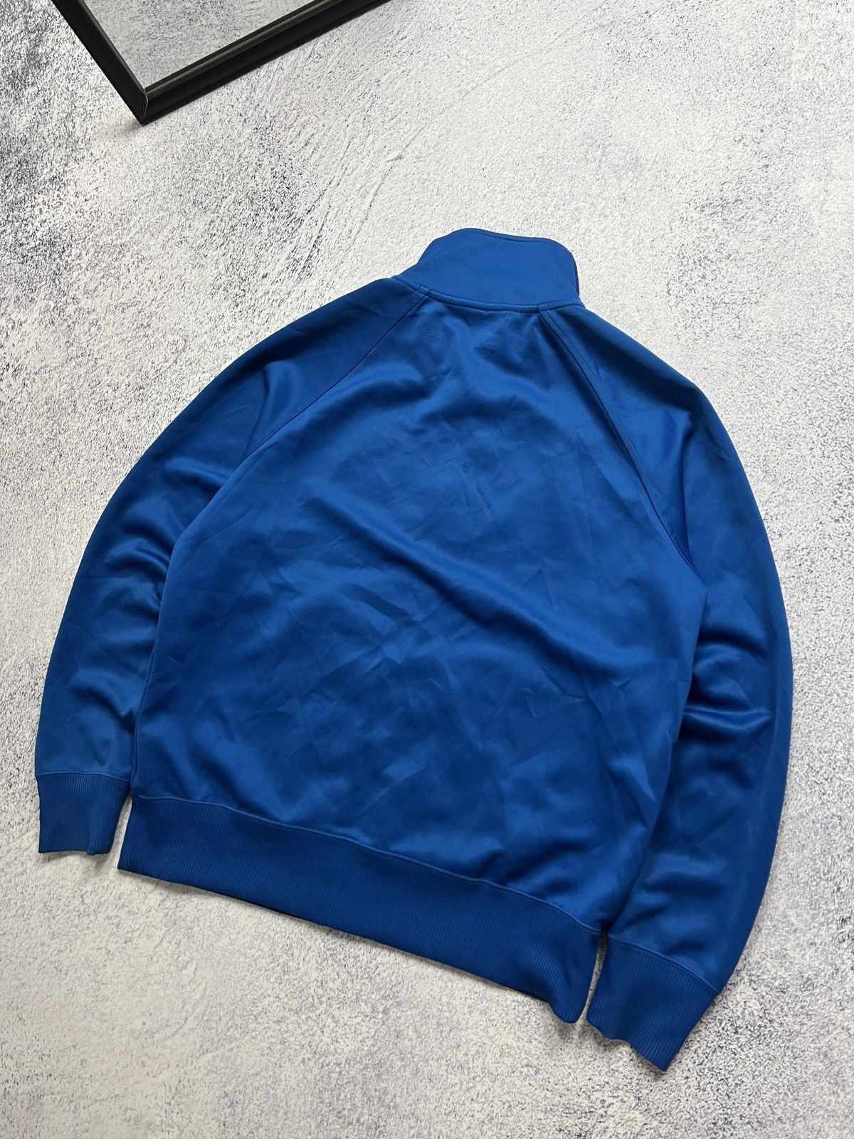 Nike × Vintage 00s Nike Vintage Mini Logo Swoosh Zip Track Jacket Size M Size US M / EU 48-50 / 2 - 7 Thumbnail