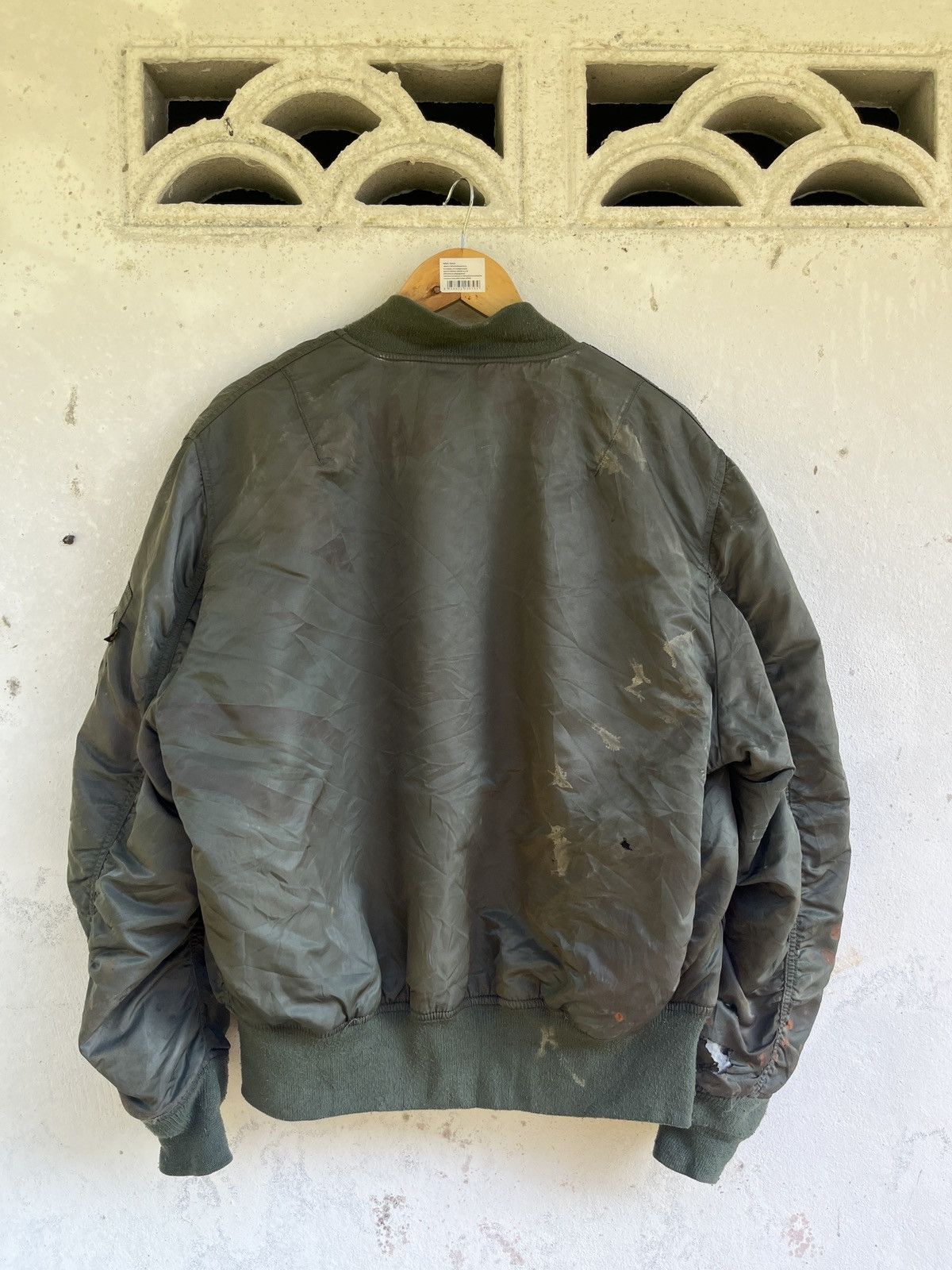 Alpha Industries 🪖VINTAGE ALPHA INDUSTRIES JACKET🪖 Size US L / EU 52-54 / 3 - 10 Thumbnail