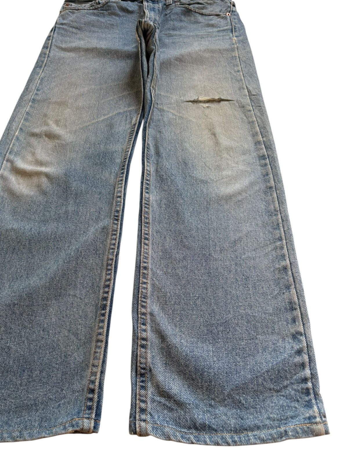 Levi's Vintage 90s Levis 505 Mud Wash Distressed Jeans Size US 33 - 7 Thumbnail
