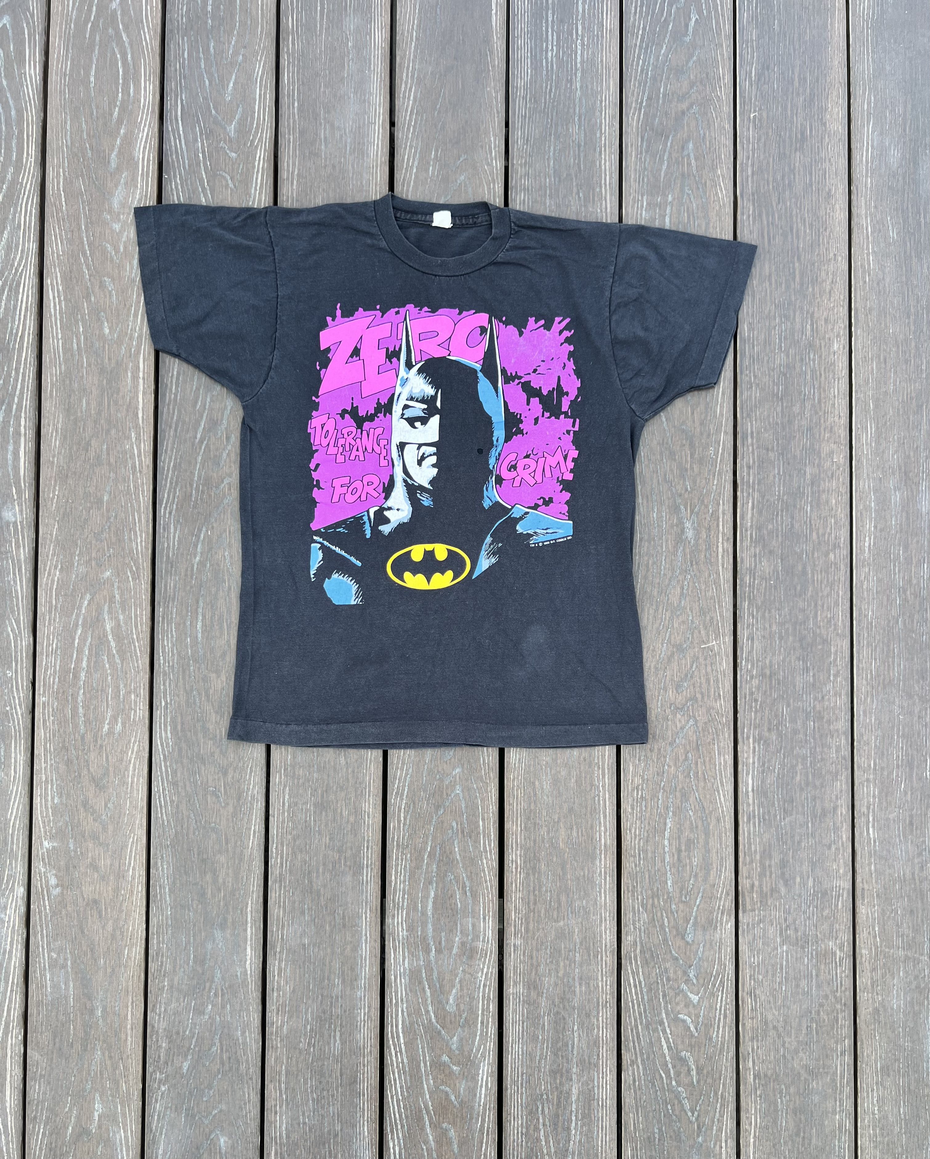 DC Comics NEW Vintage 1989 D.C Comics Batman Zero Size US L / EU 52-54 / 3 - 2 Thumbnail