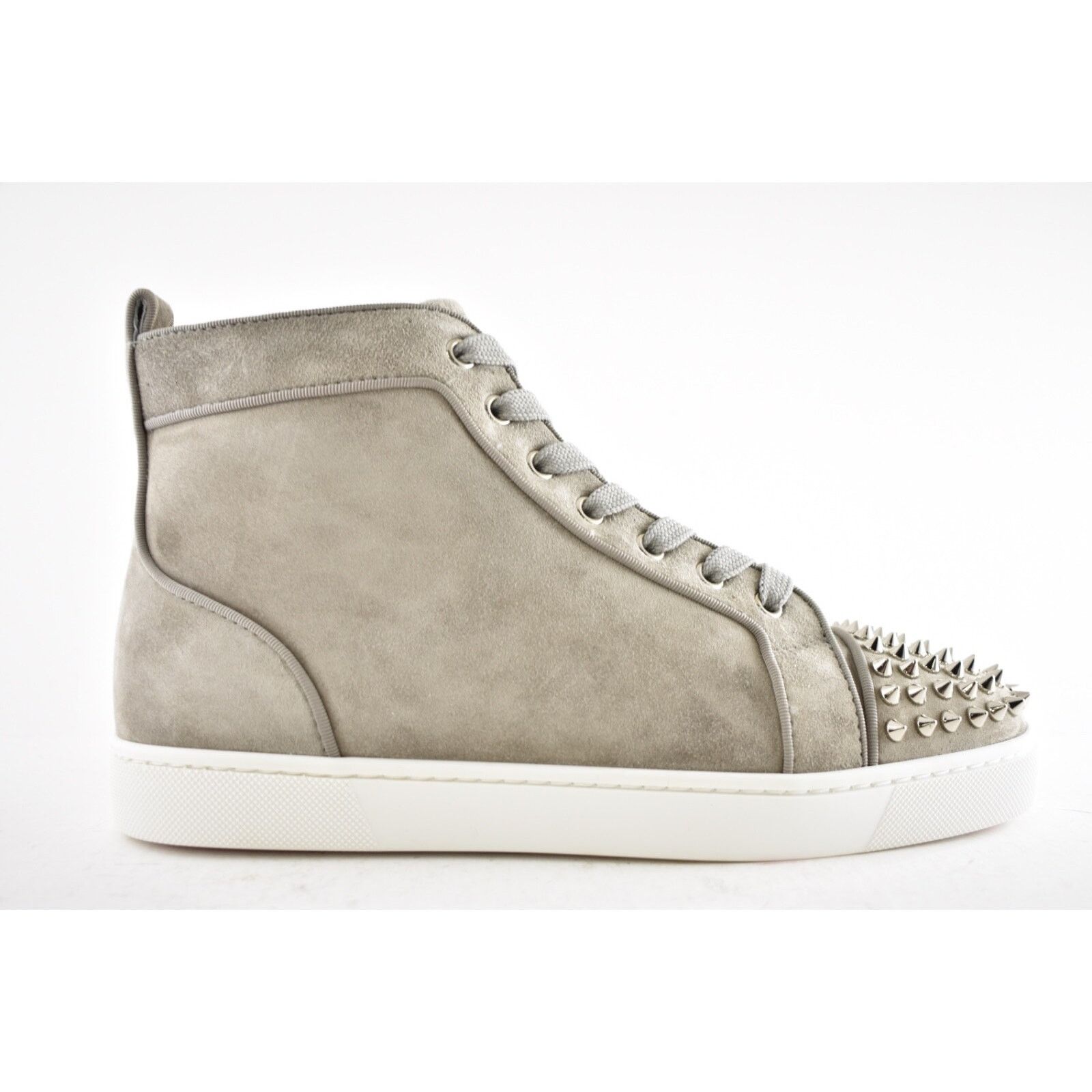 Christian Louboutin Christian Louboutin Mens Lou Spikes Orlato Flat Gres Size US 7 / EU 40 - 2 Thumbnail