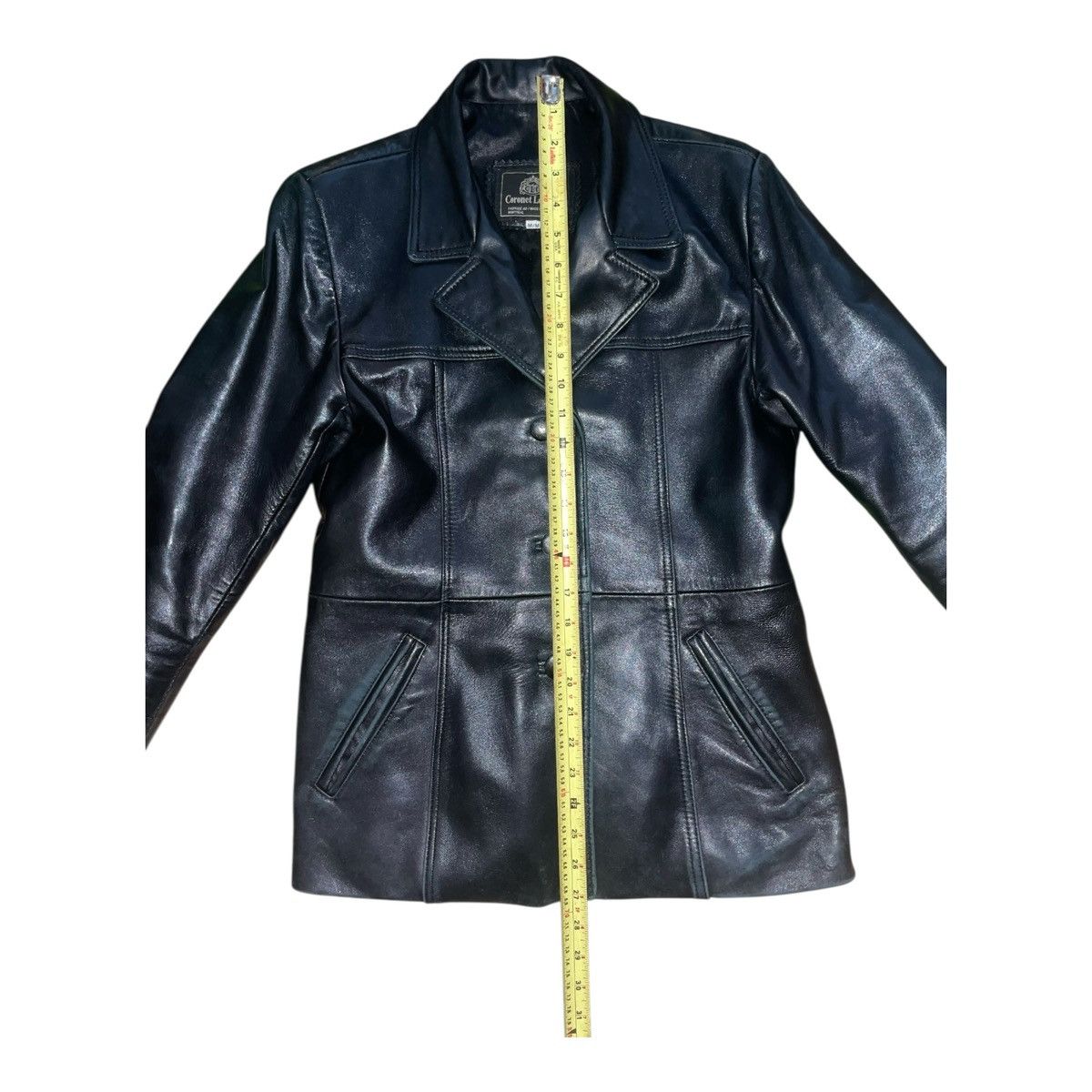 Other Women's Leather Black Jacket By Coronet Leather Size Medium Size M / US 6-8 / IT 42-44 - 7 Thumbnail