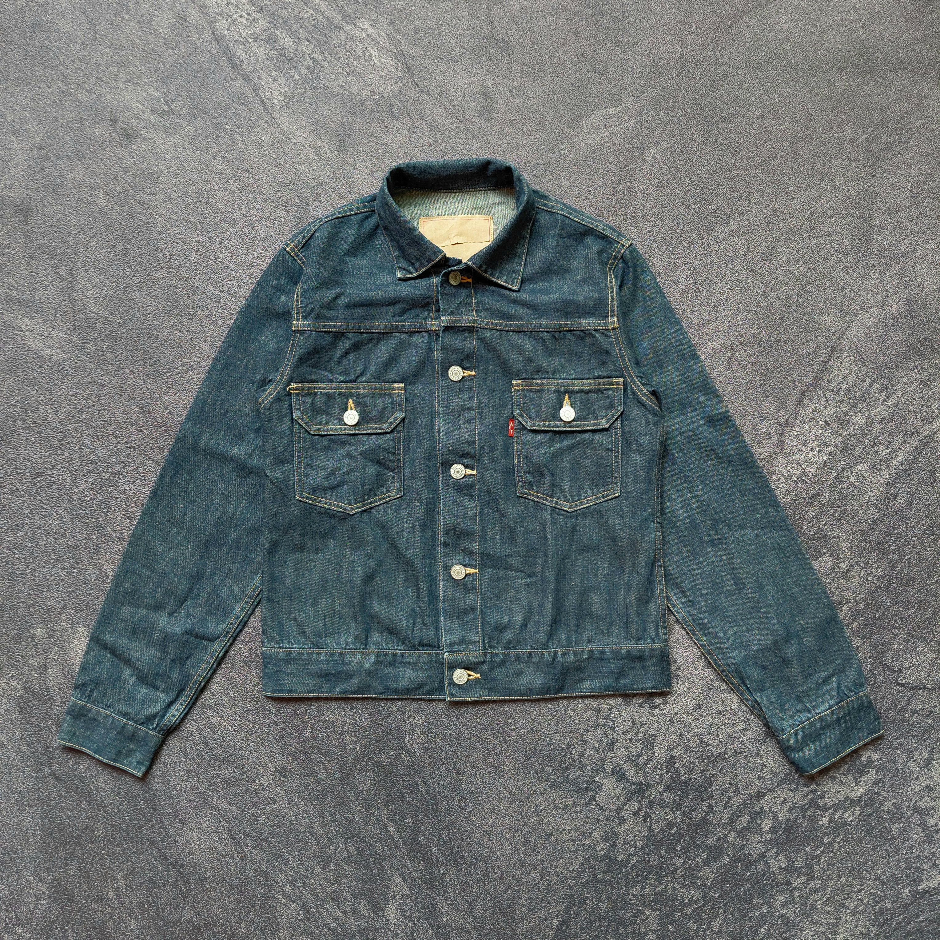 Japanese Brand A/T Type II Japan Trucker Denim Jacket Size US S / EU 44-46 / 1 - 1 Thumbnail
