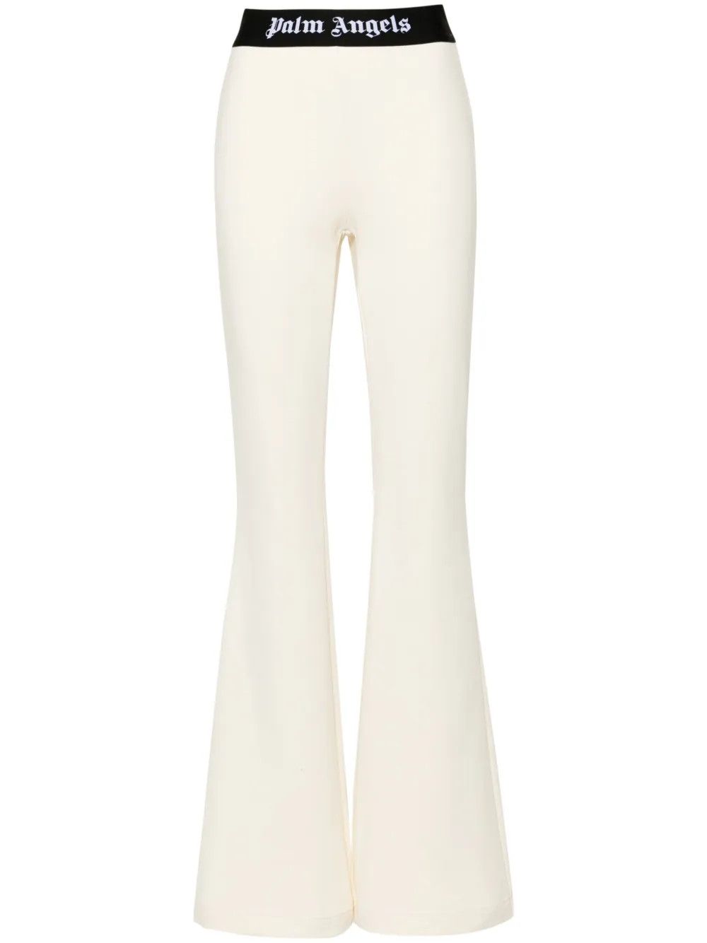Palm Angels o1y1125 Sweatpant in Off-White/Black Size 26" / US 2 / IT 38 - 1 Thumbnail