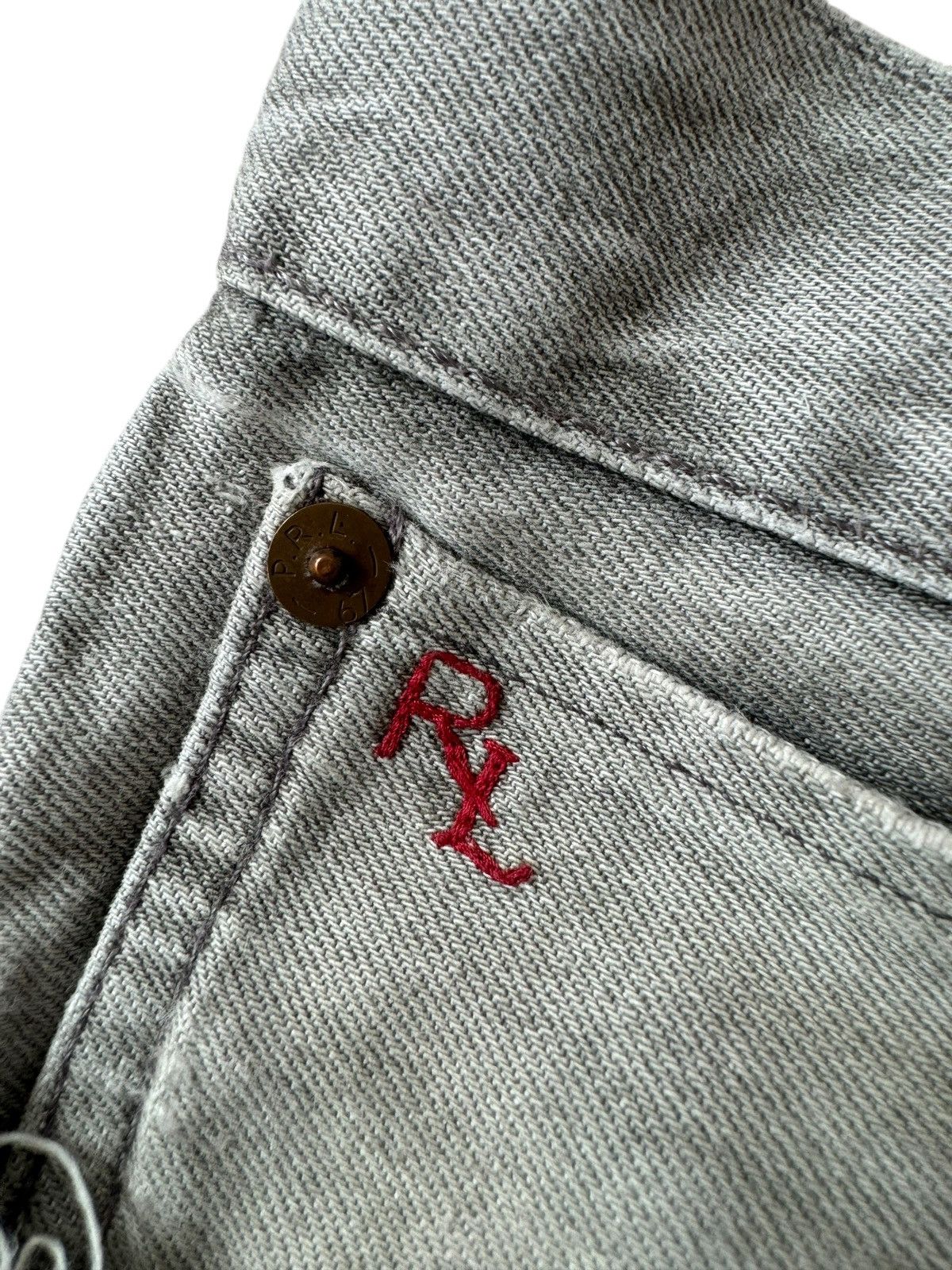If Six Was Nine Vintage Polo Ralph Lauren Dirty Jeans Varick Slim Size US 34 / EU 50 - 5 Thumbnail