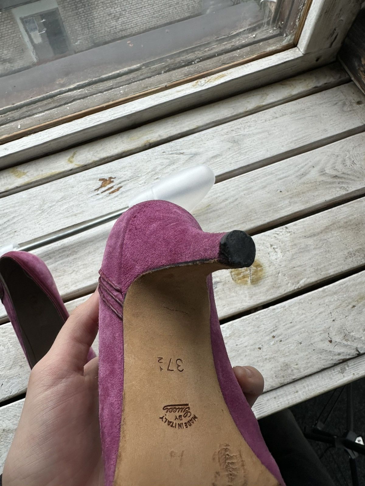 Gucci 🚨ARHIVE GUCCI HEELS LUXURY RARE PINK OLD MONEY Size US 7.5 / IT 37.5 - 22 Thumbnail