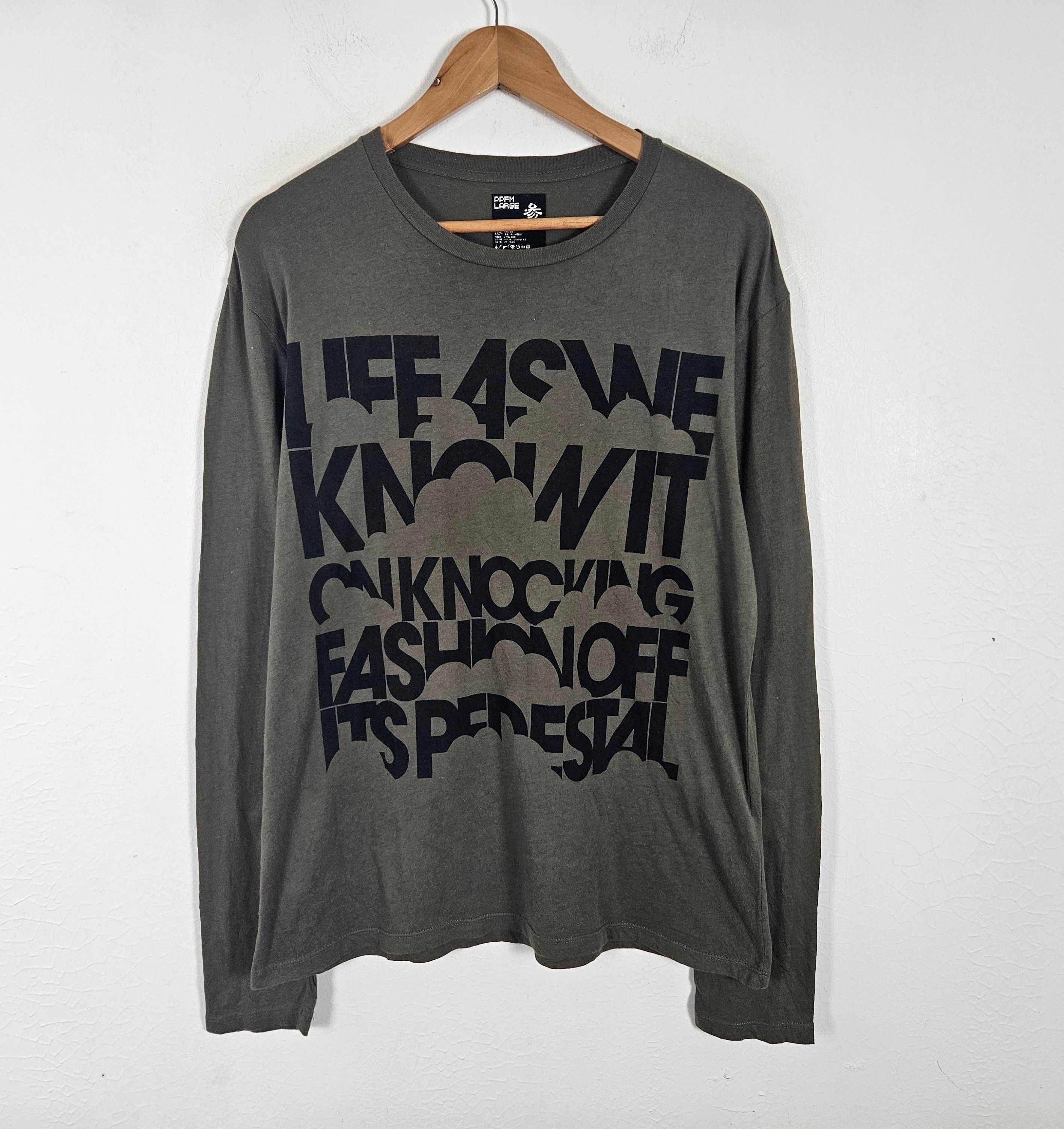 PPFM PPFM Quote Shirt Size US L / EU 52-54 / 3 - 2 Thumbnail