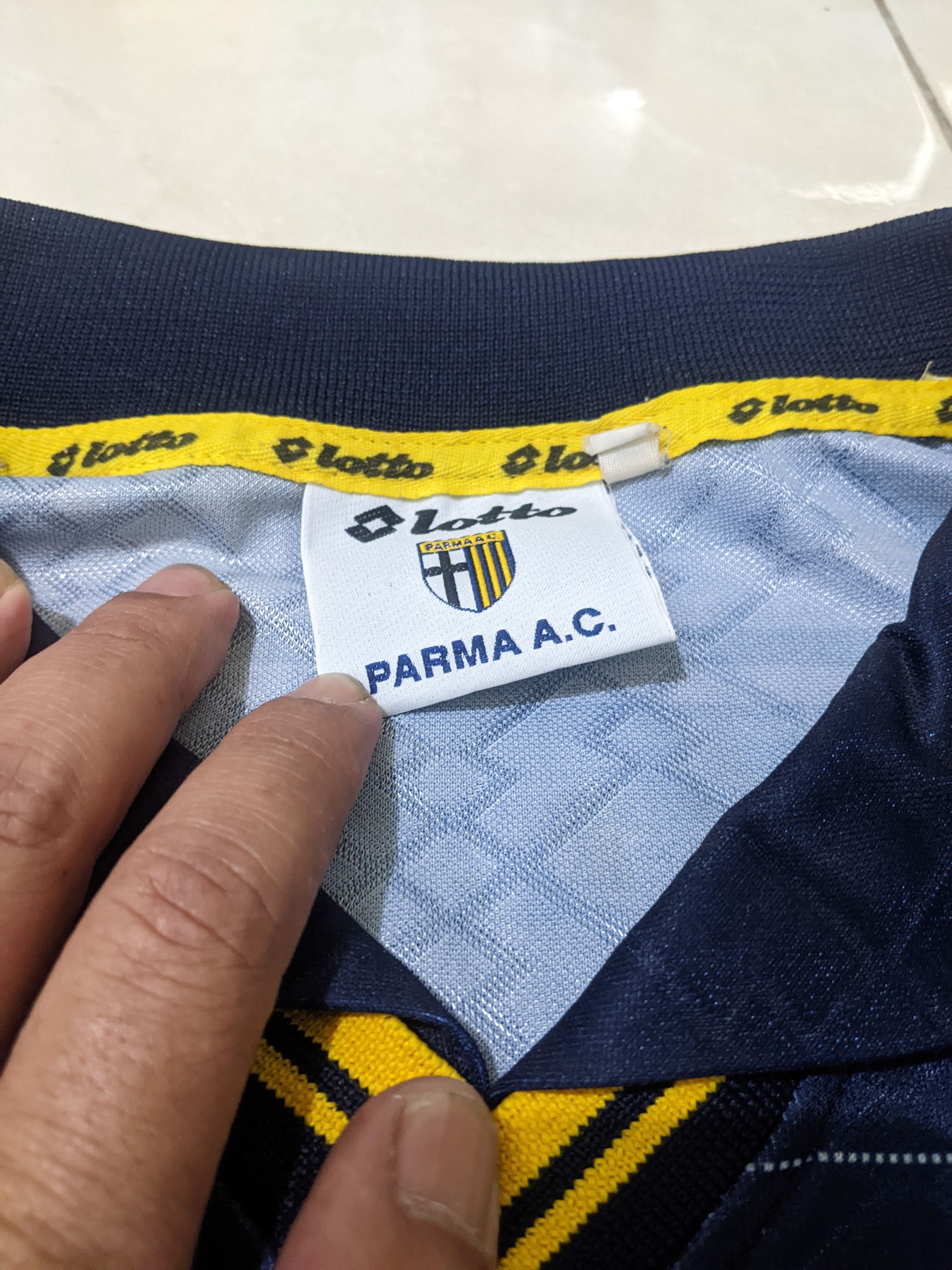 Lotto Sport Parma 1998 third veron Jersey football shirt Size US M / EU 48-50 / 2 - 6 Thumbnail