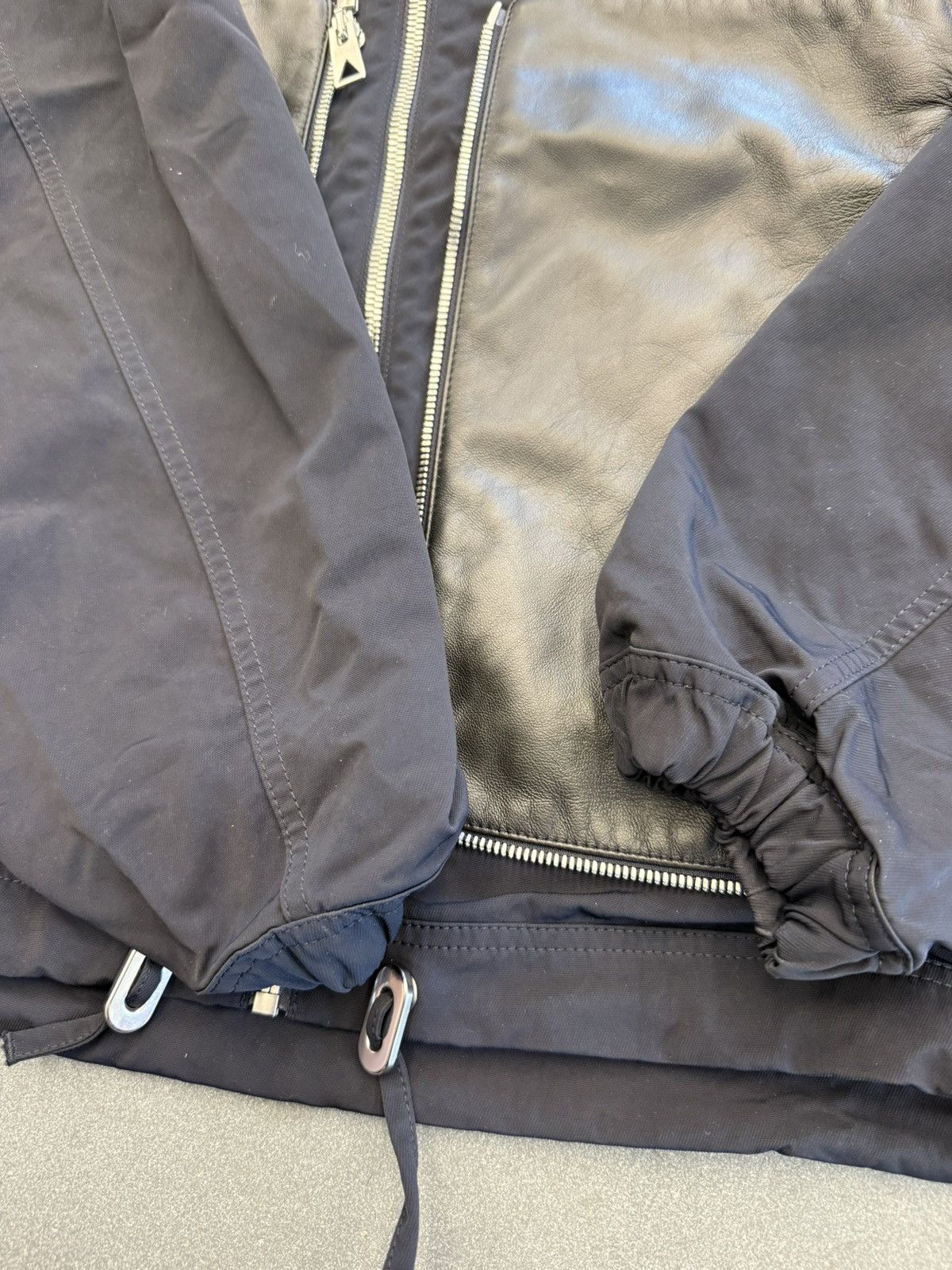 Bottega Veneta Bottega Veneta Nylon/Leather Packable Jacket (Oversized) Size US S / EU 44-46 / 1 - 7 Thumbnail