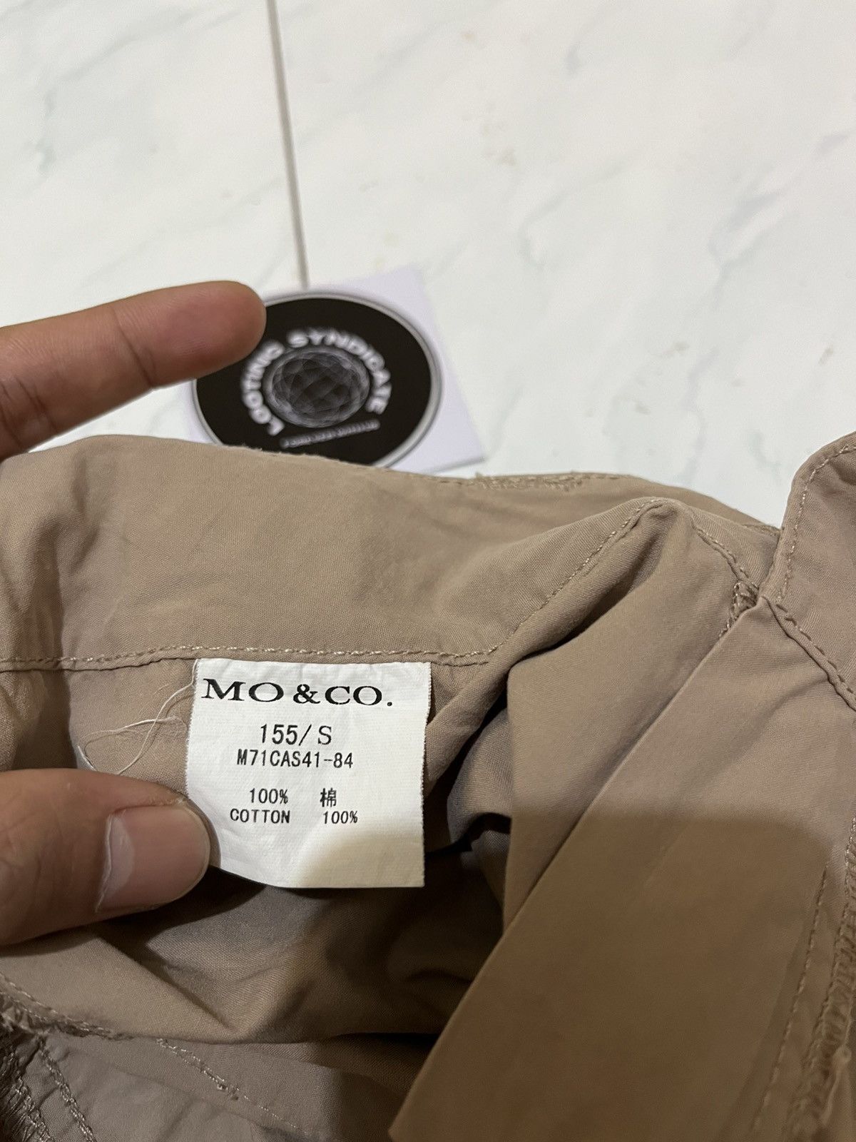 Japanese Brand MO & CO Multipocket Cargo Tactical Pants Size US 27 - 18 Thumbnail