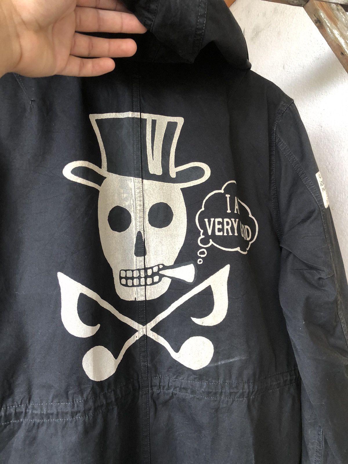 Wacko Maria Vintage Guilty Parties Big Print "I am very Good" Parka Size US L / EU 52-54 / 3 - 18 Thumbnail