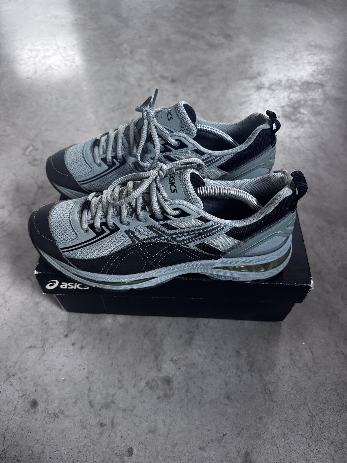 Asics × Kiko Kostadinov Kiko Kostadinov ASICS GEL-Burz 2 mousse de mer Size US 8.5 / EU 41-42 - 4 Thumbnail