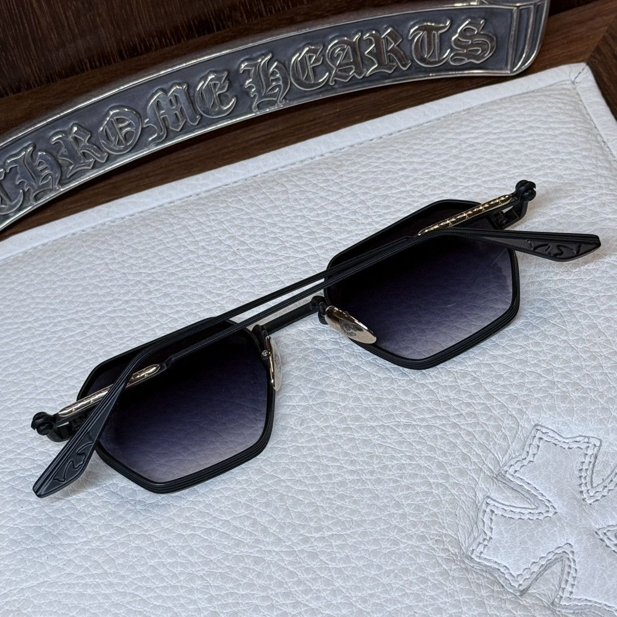Chrome Hearts Chrome Hearts LUMP 1/1 ‘Dark Triad’ Sunglasses Size ONE SIZE - 2 Thumbnail