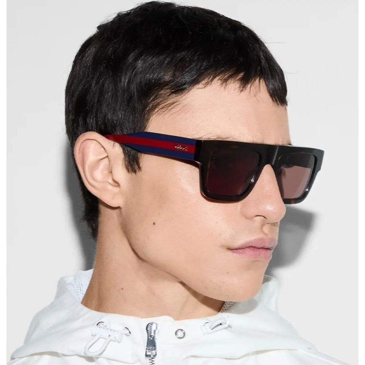 Gucci NEW GUCCI GG1868S 002 HAVANA BLUE RED UNISEX SUNGLASSES Size ONE SIZE - 3 Thumbnail
