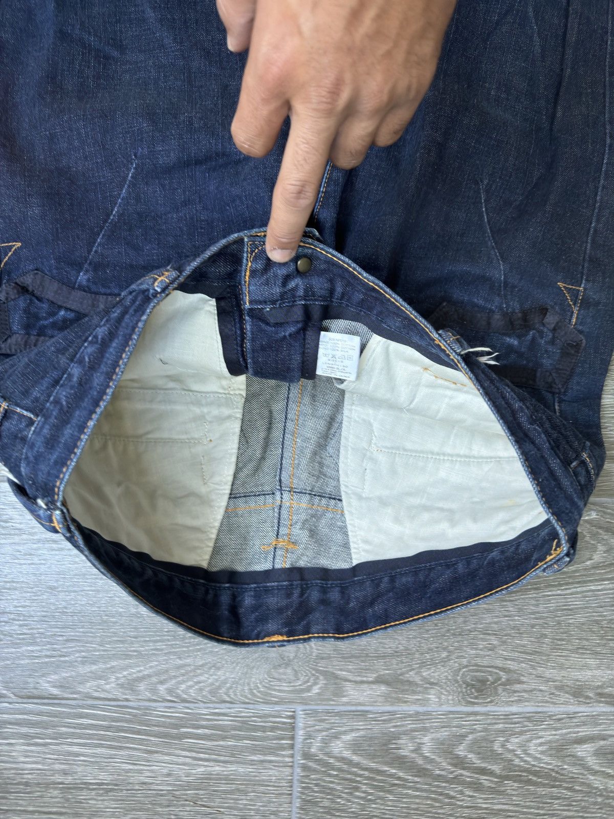 Number (N)ine Number (n)ine pocket patch 2009 denim Size US 30 / EU 46 - 11 Thumbnail