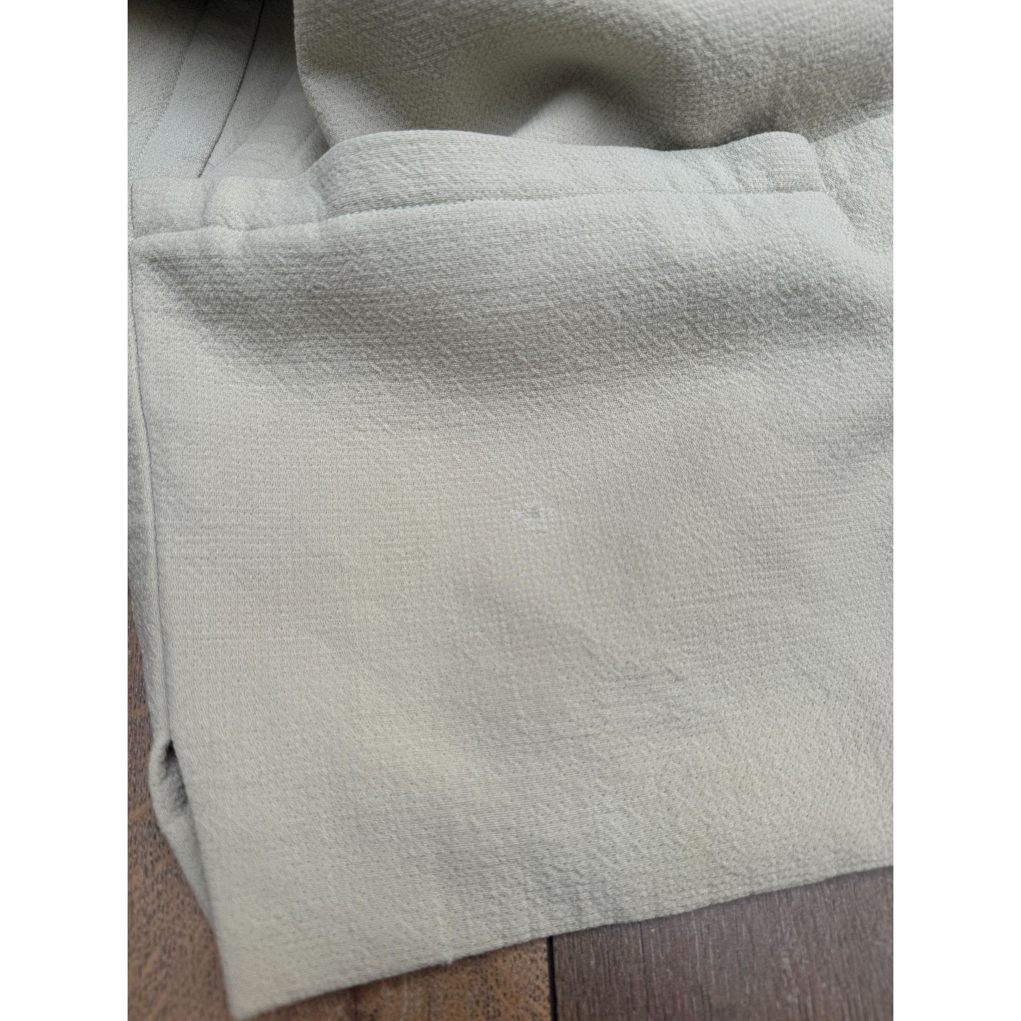 Courreges 1960s Beige-Grey Cotton Coat Size M / US 6-8 / IT 42-44 - 7 Thumbnail