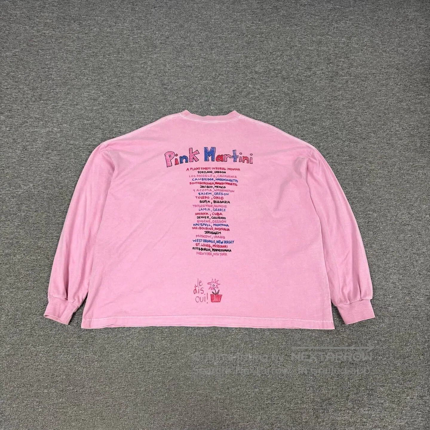Balenciaga Balenciaga x Pink Martini Long Sleeve T-shirt. Size US M / EU 48-50 / 2 - 2 Thumbnail